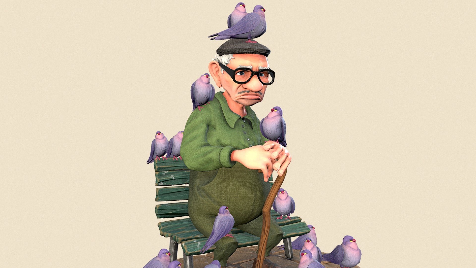 Birdman 3d model