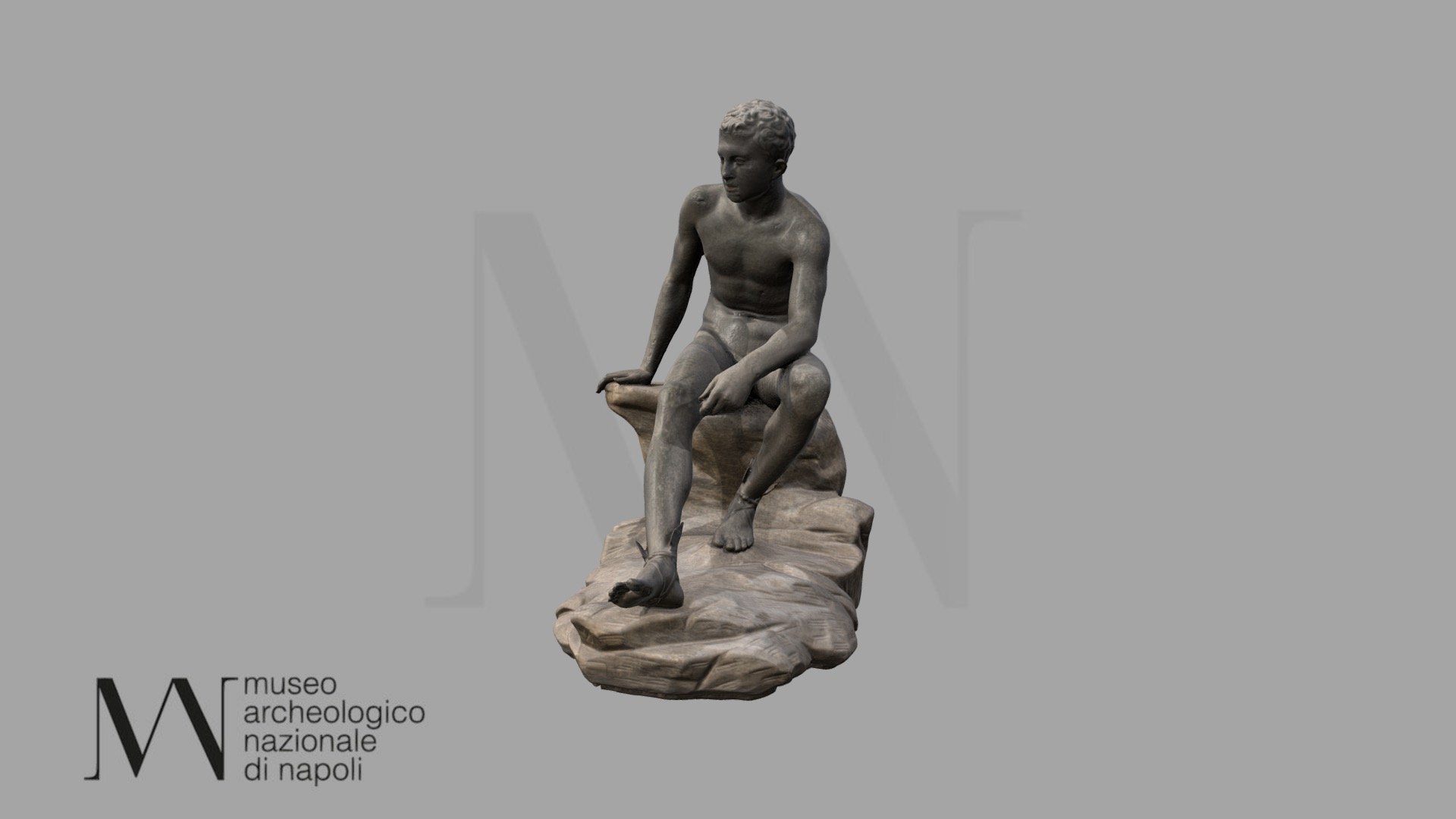 Statua di Hermes 3d model