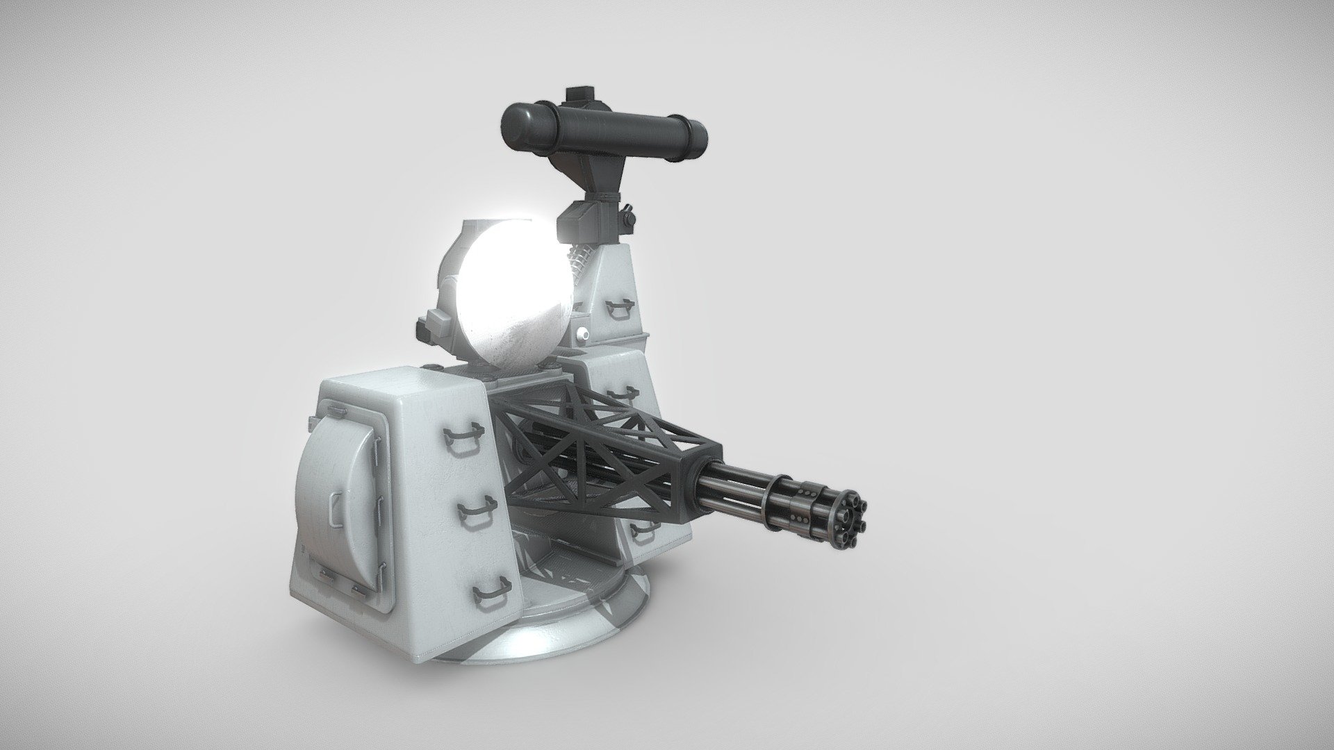 Goalkeeper CIWS 3d model