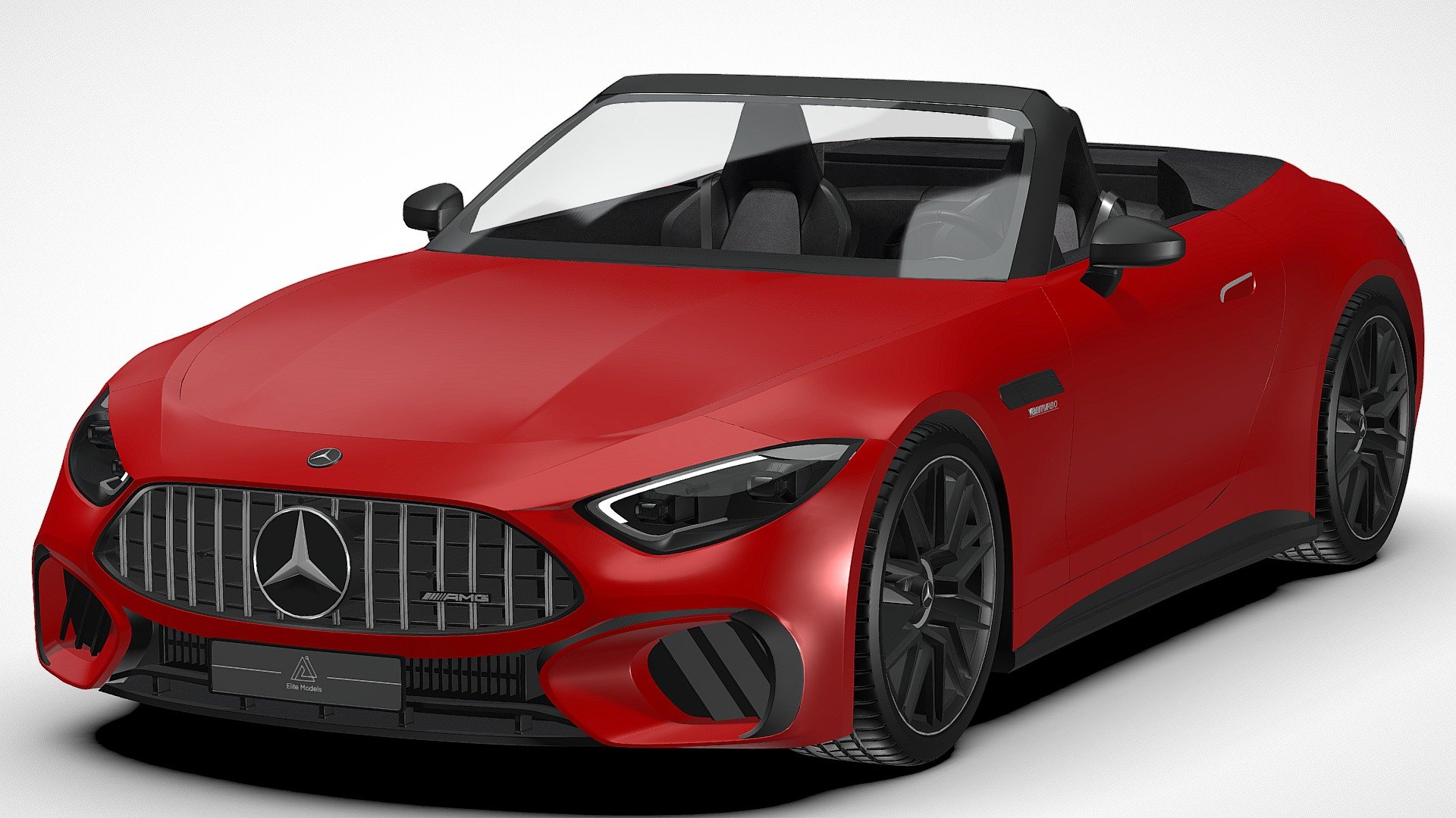 Mercedes Benz SL63 AMG 2022 3d model