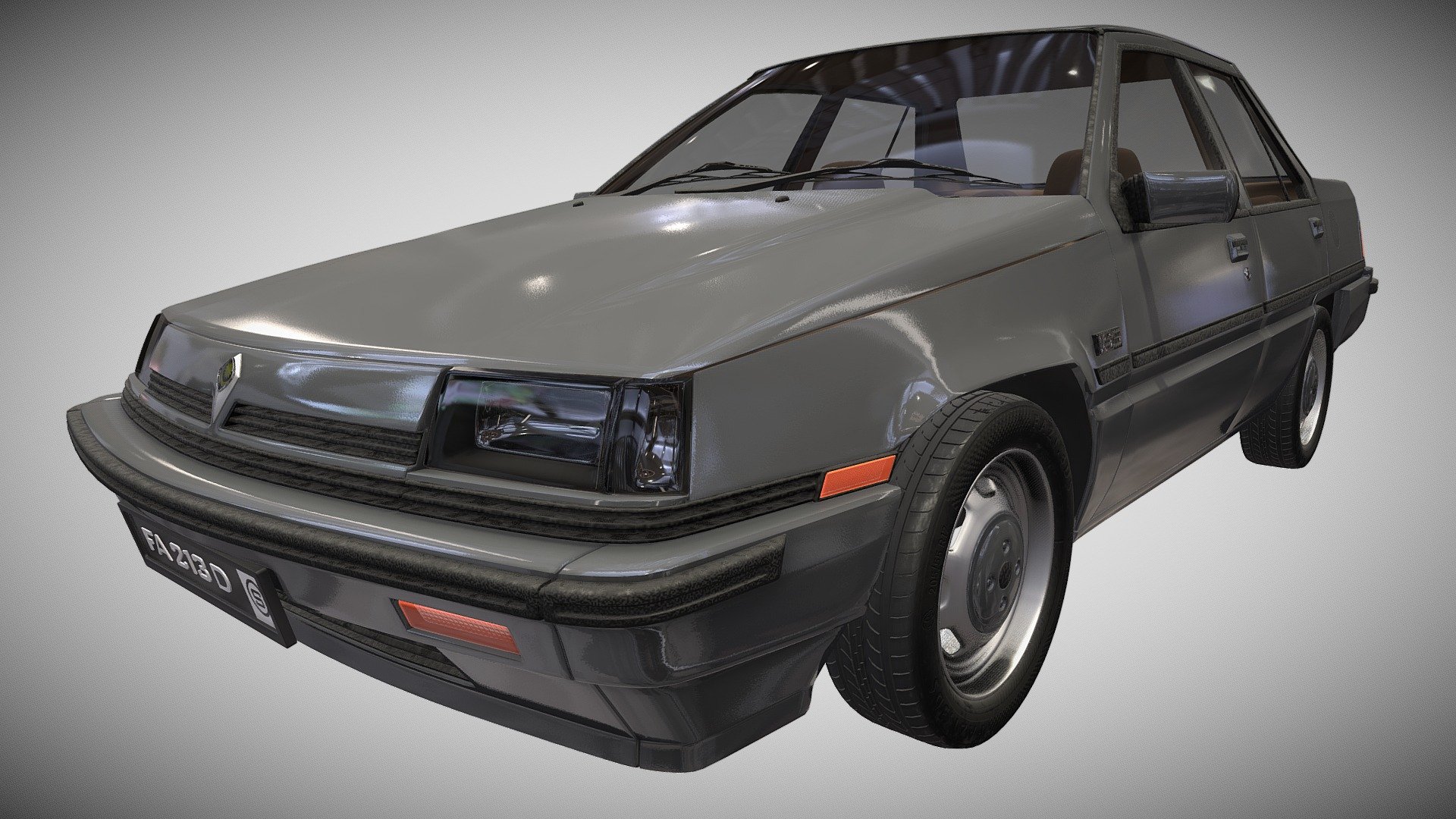 PROTON SAGA 3d model