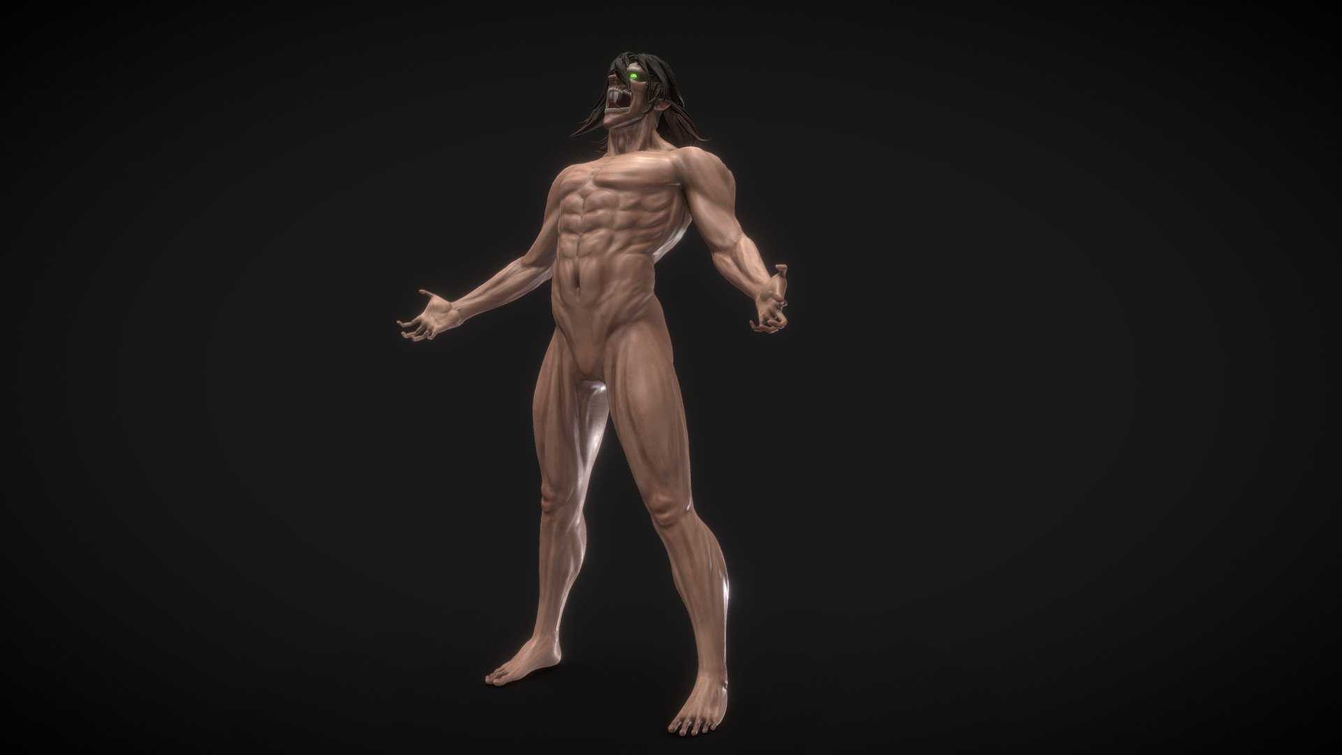 The Attack Titan 3d model