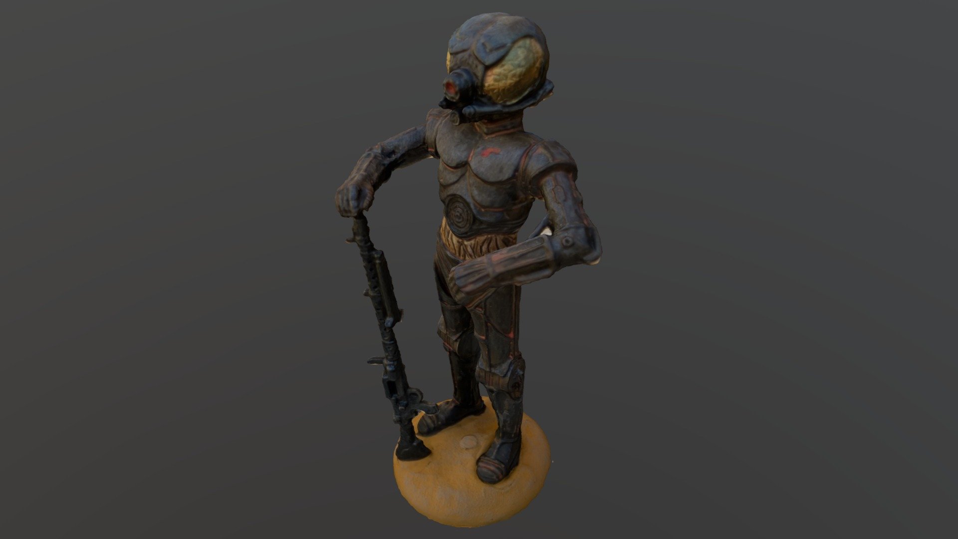 4-LOM (Star Wars) 3d model