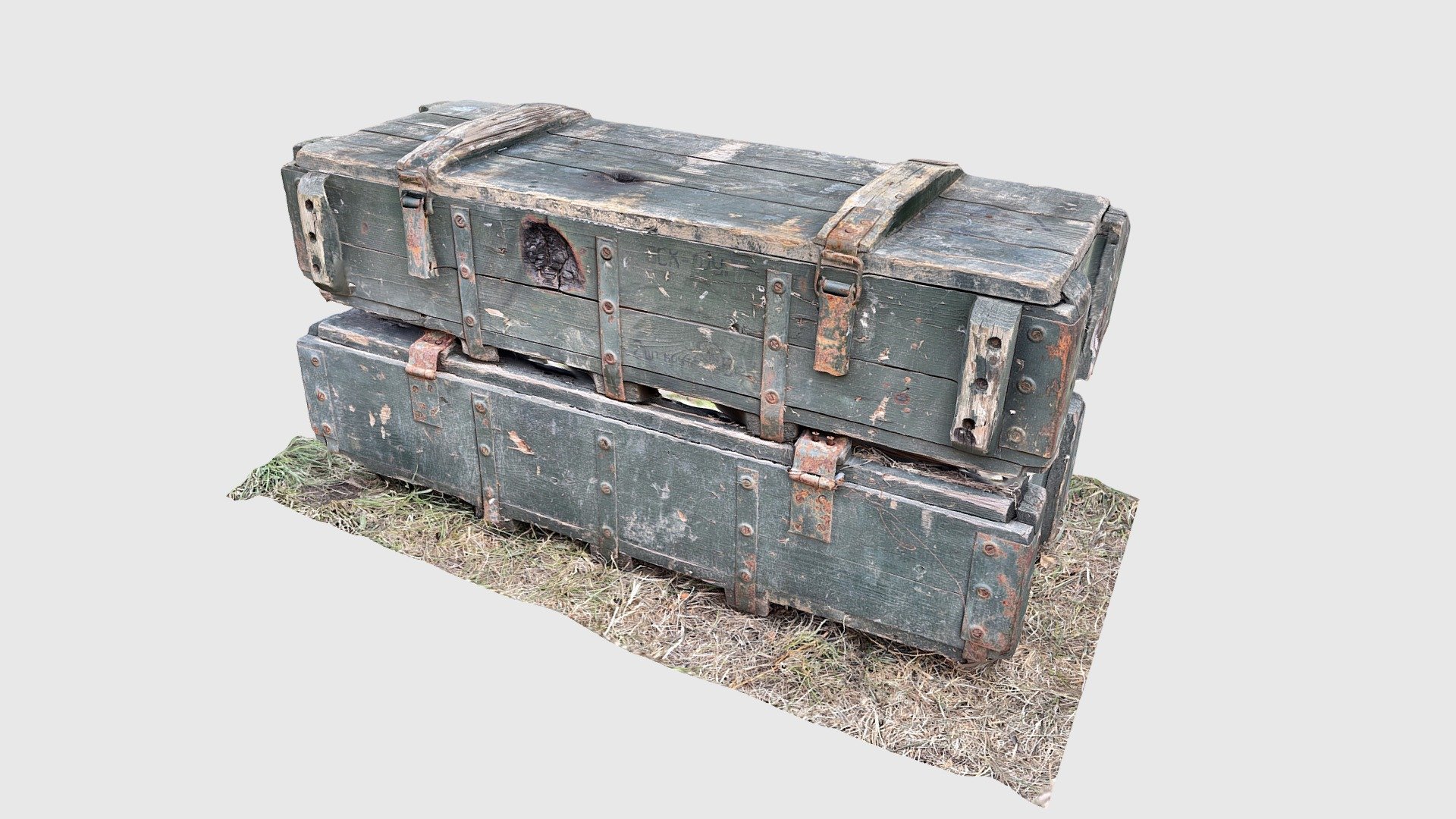 russian artillery ammo box 03 3d model