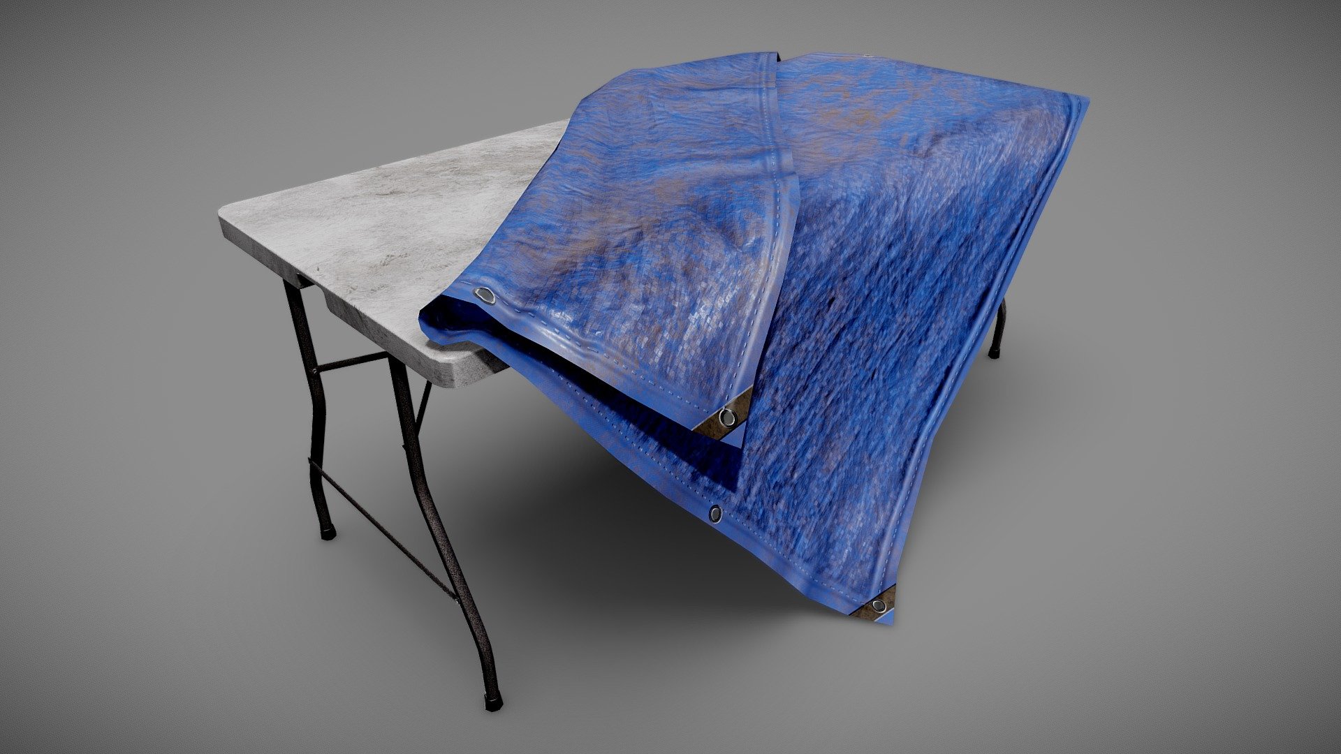 Foldable Table 3d model