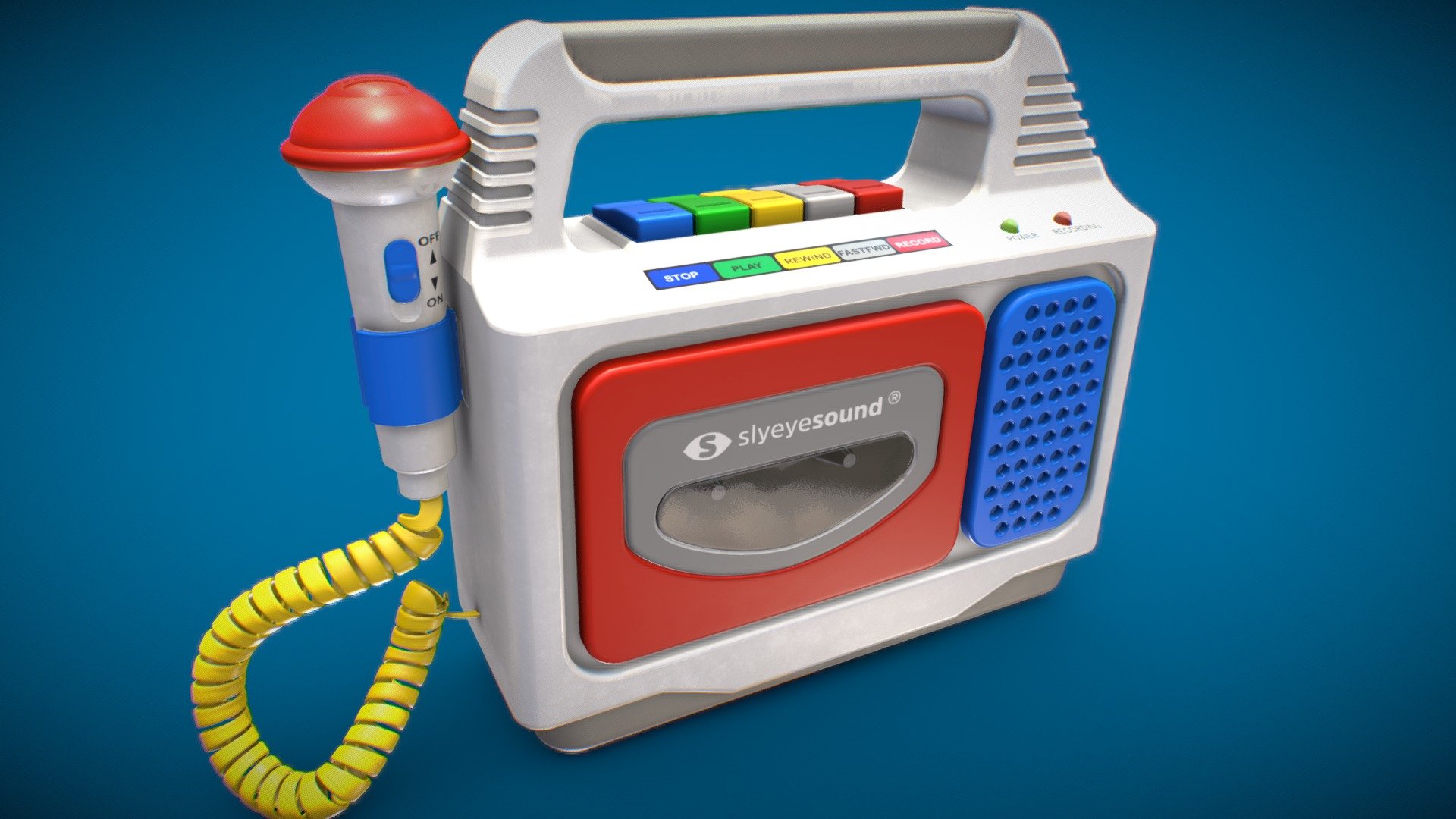 Kinder Sound Recorder 3d model