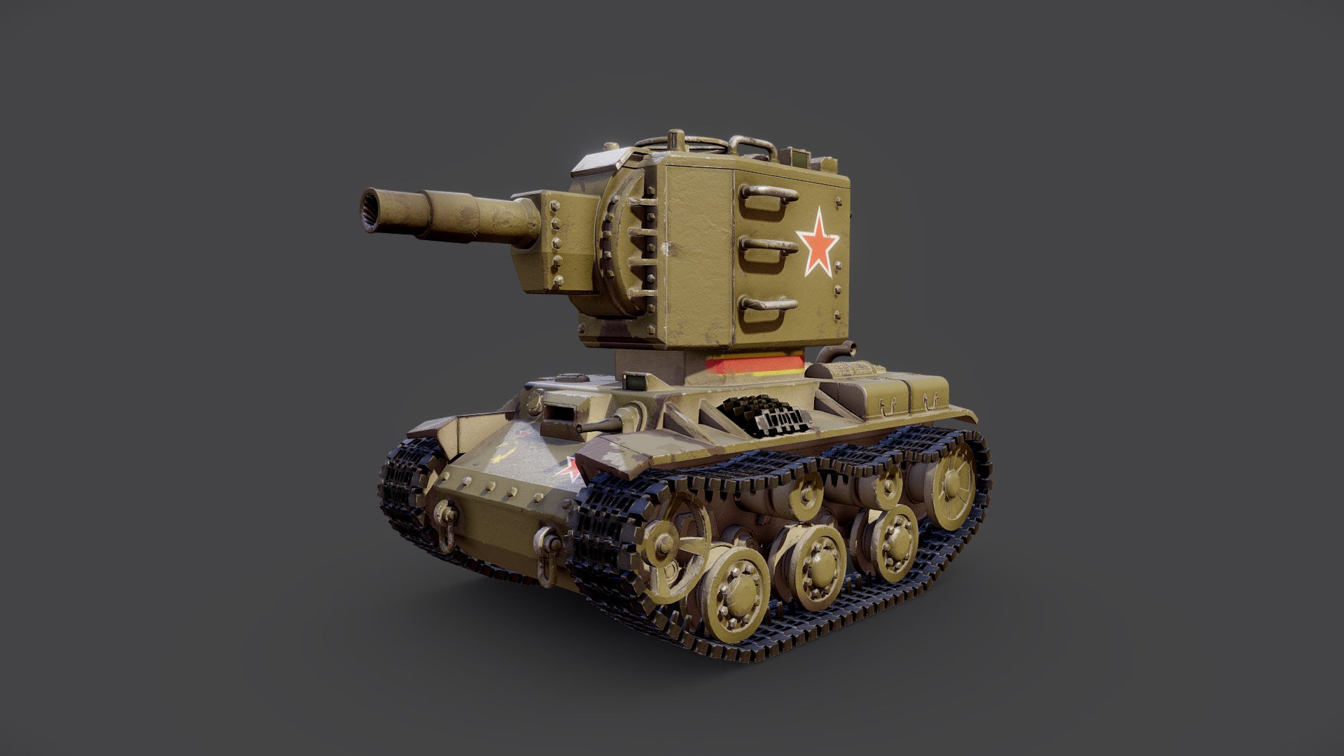 KV 2 3d model