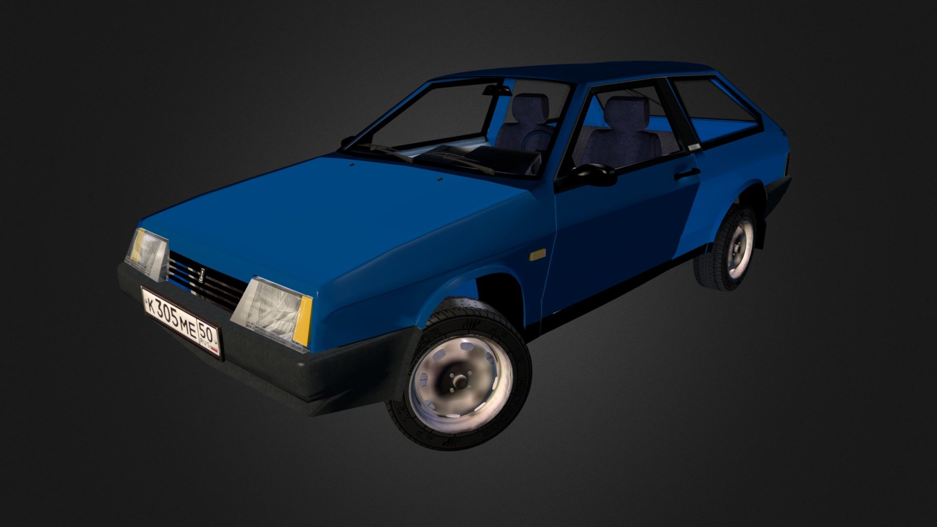 VAZ 2108 3d model