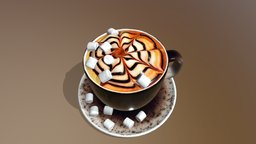 Cup of cappuccino