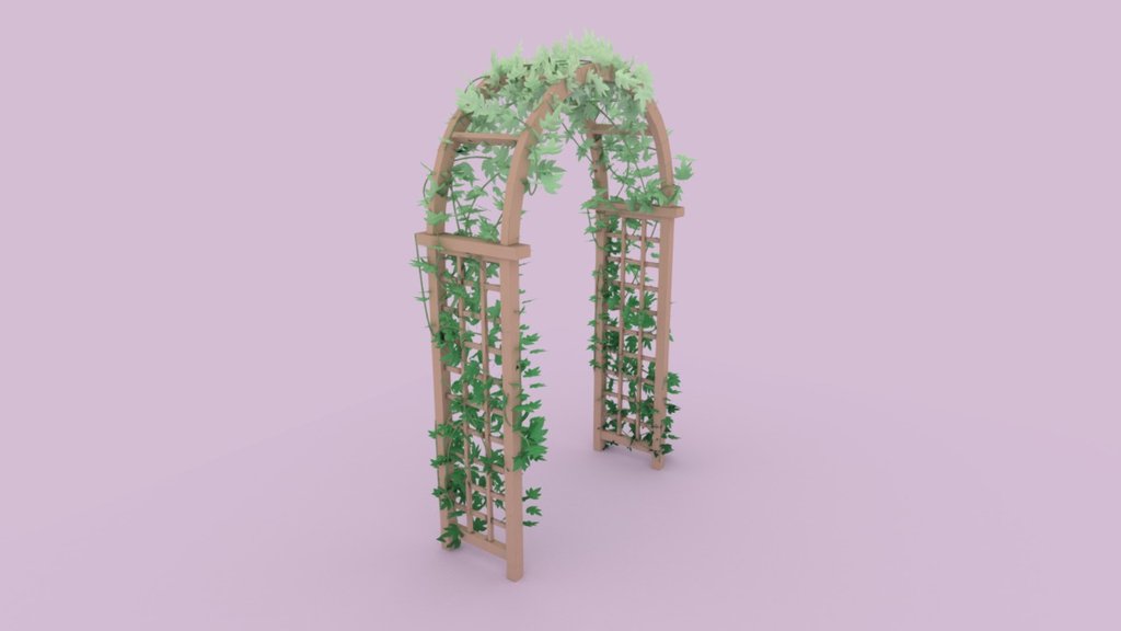 Arch and Vine 3d model