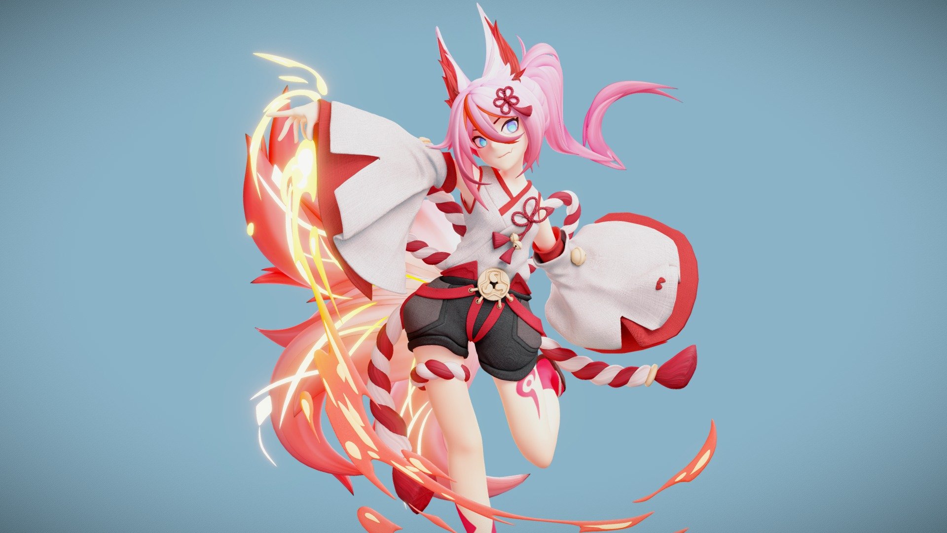 Higokumaru | Honkai Impact 3rd 3d model