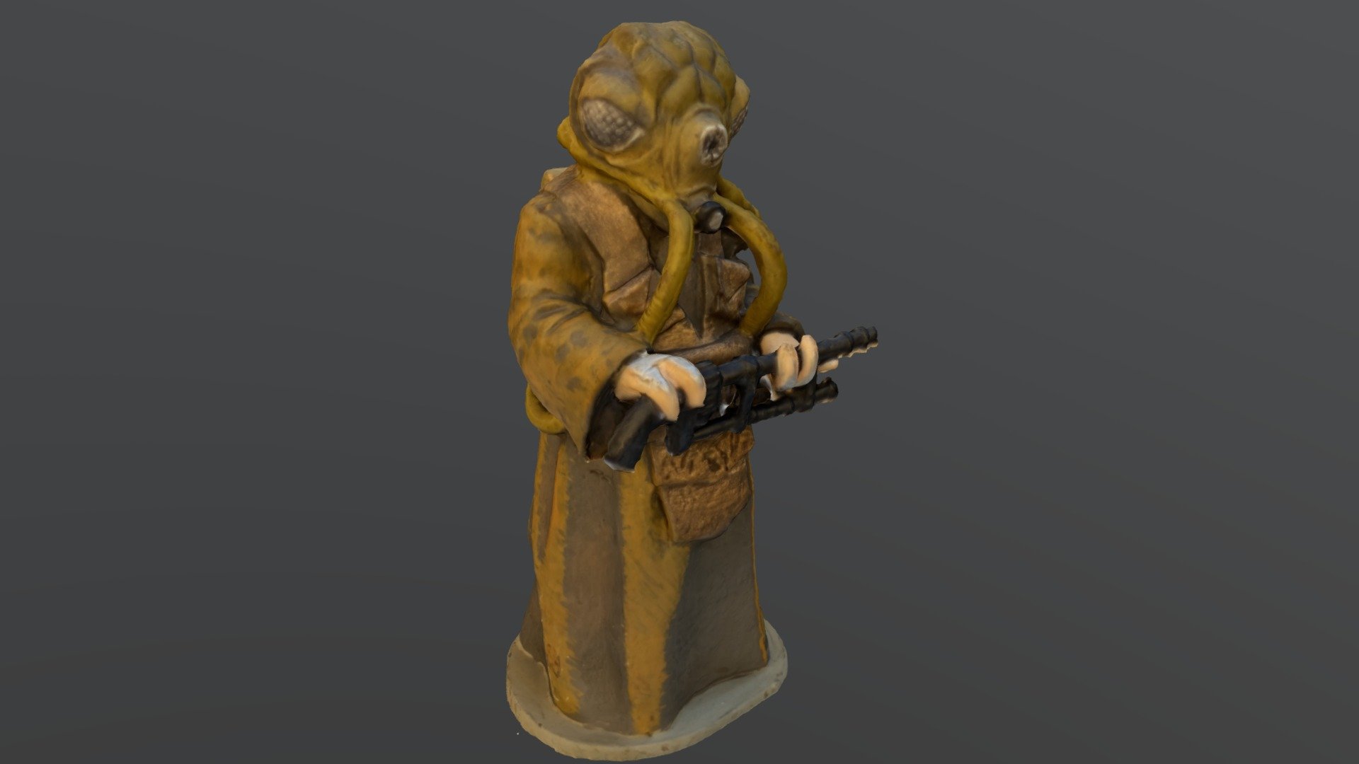 Zuckuss (Star Wars) 3d model