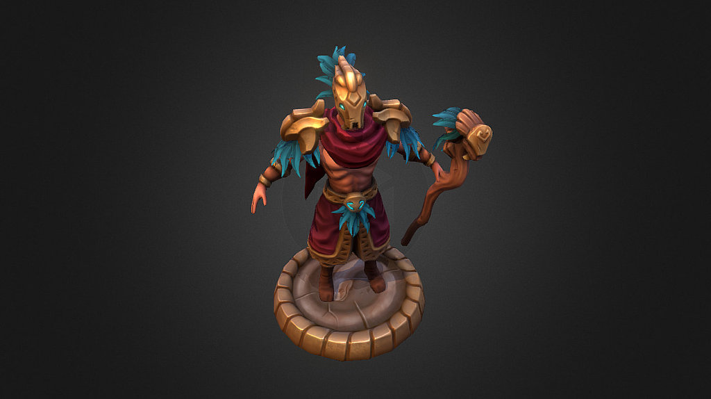 Forced: Eternal Arenas- Enemy 3d model