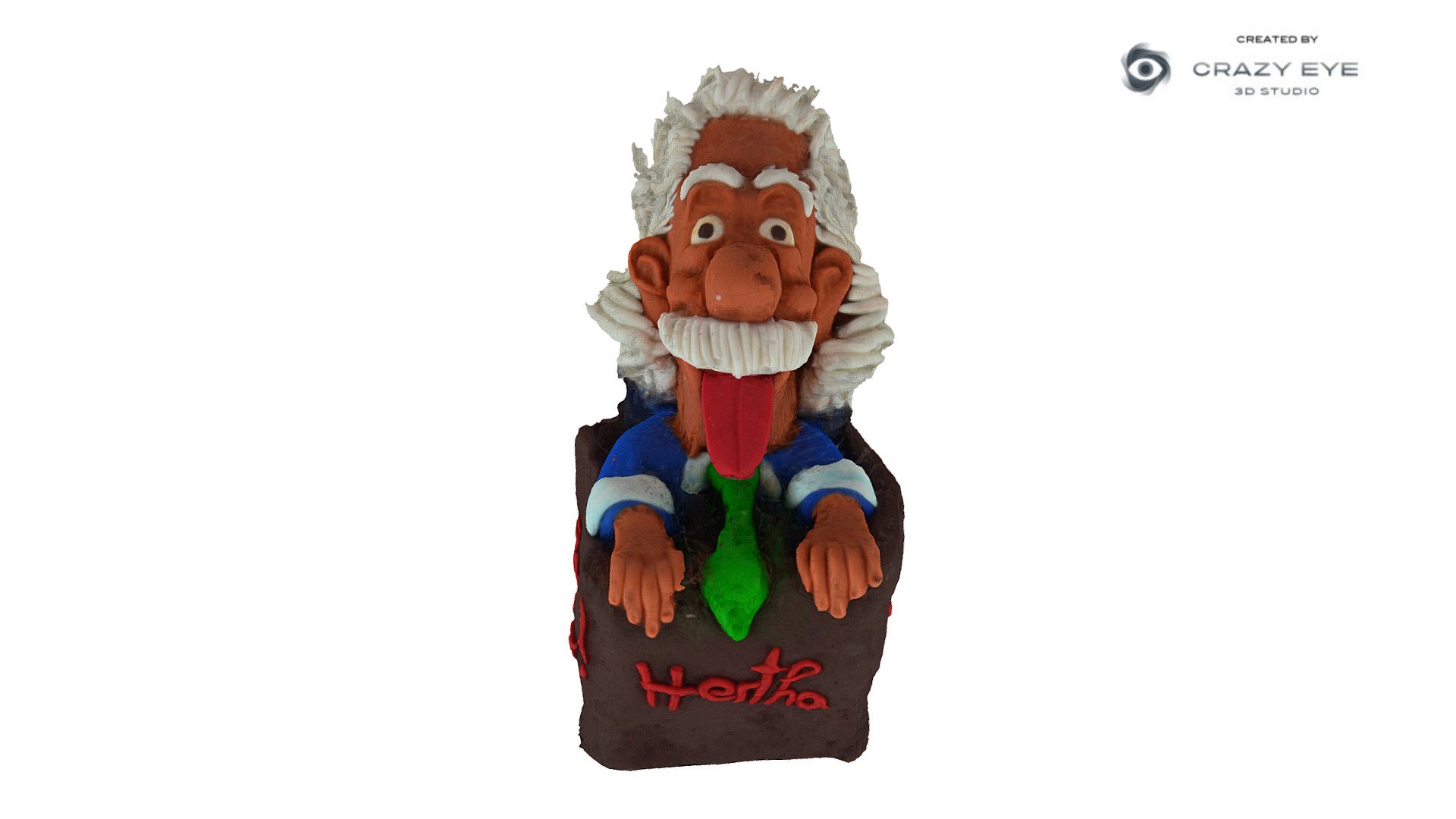 Einstein 3D 3d model