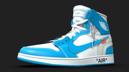 Jordan 1 Off White UNC