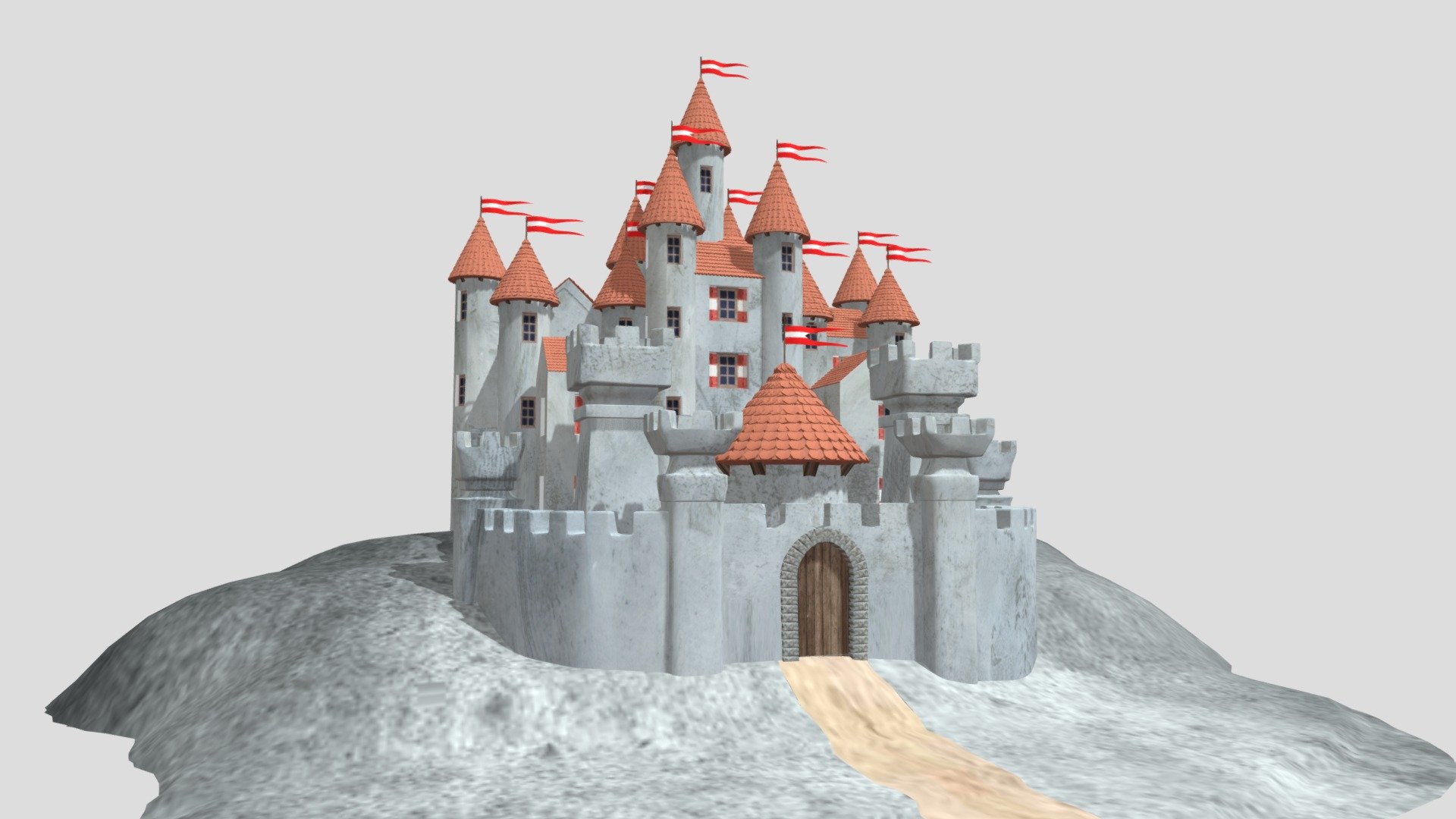 Castle 06 3d model