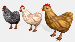 Cartoon Chickens