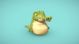 Cartoon crocodile (Croco-Roco)