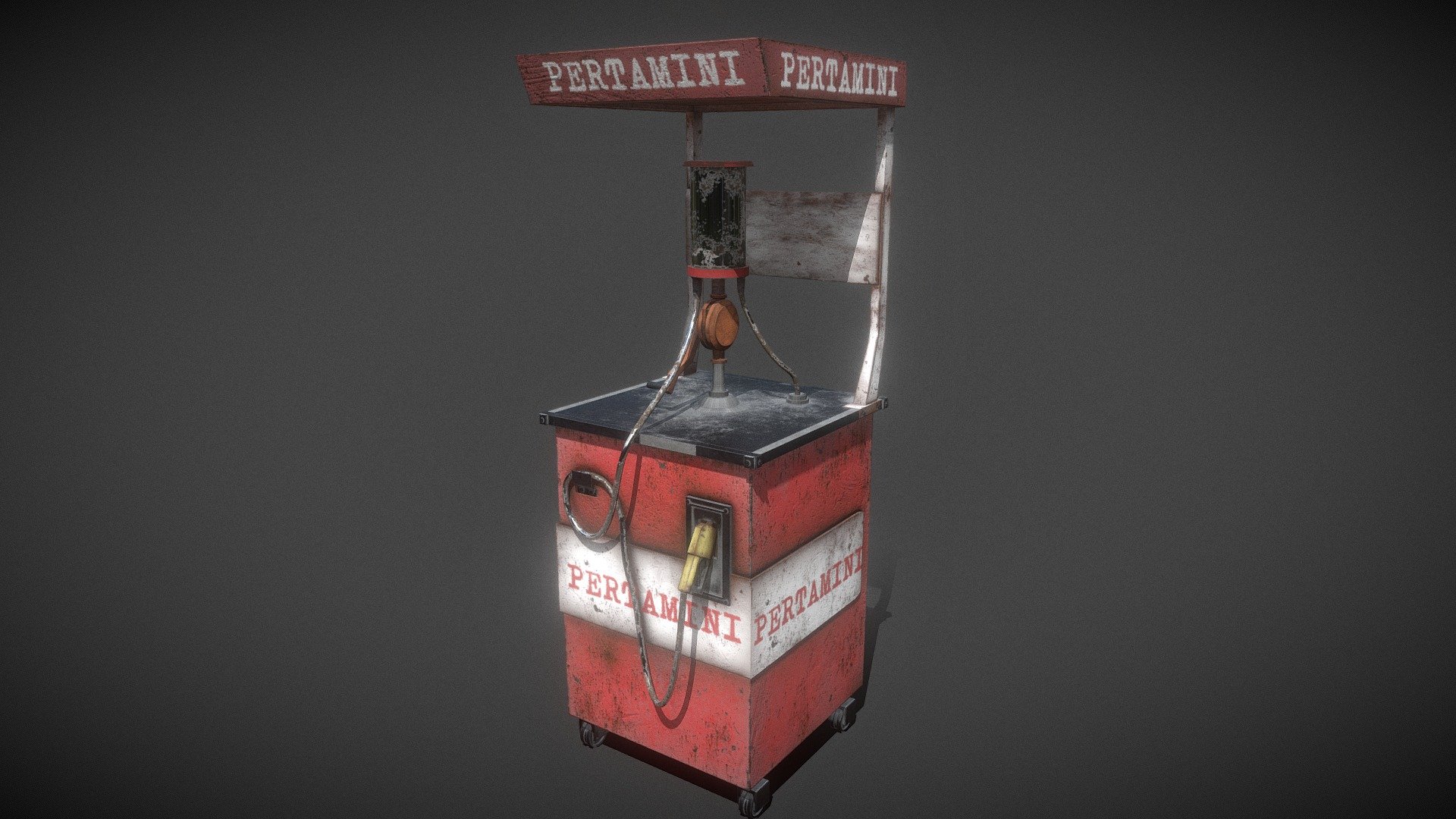 Pertamini Game Asset 3d model