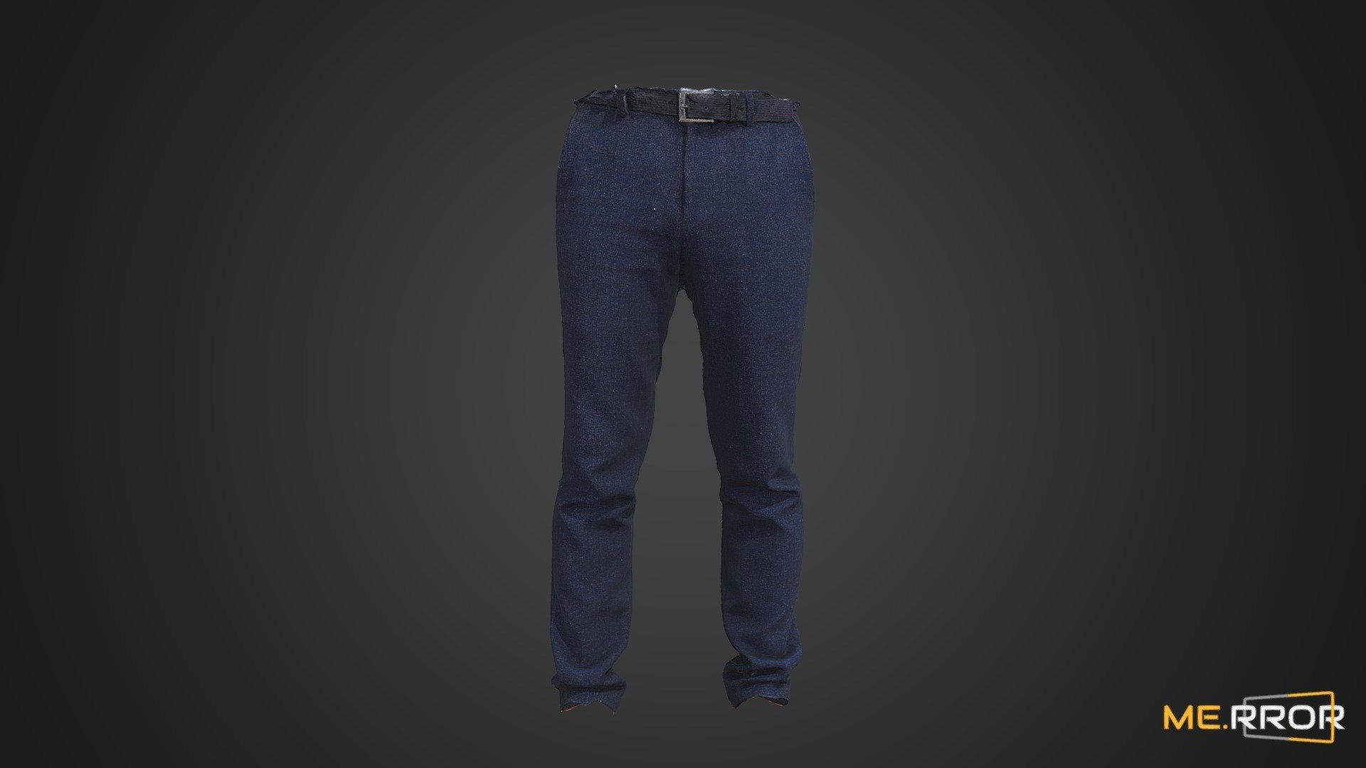 Navy Slacks 3d model