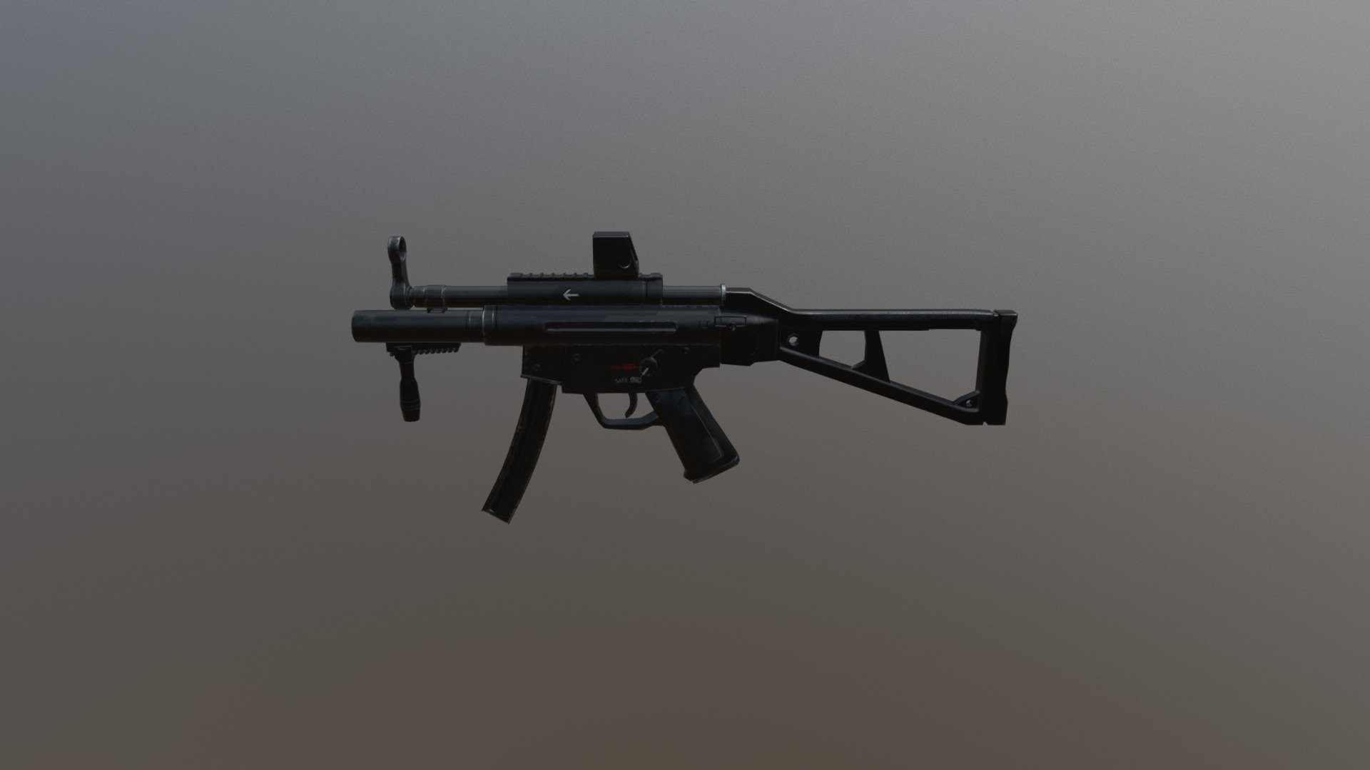 hk-mp5-9mm-submachine-gun 3d model