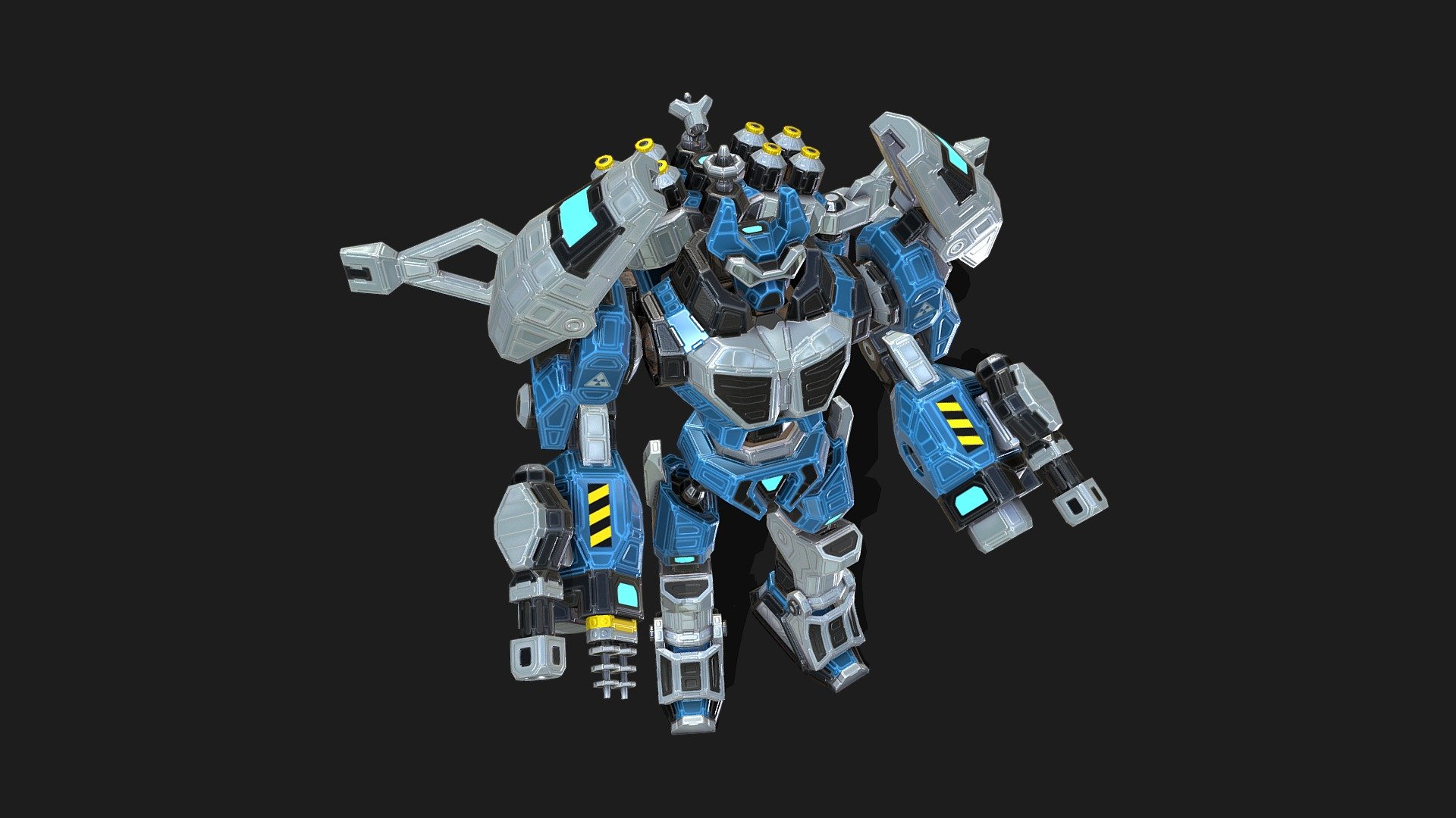 xWar: Phy Commander Tier 5 3d model