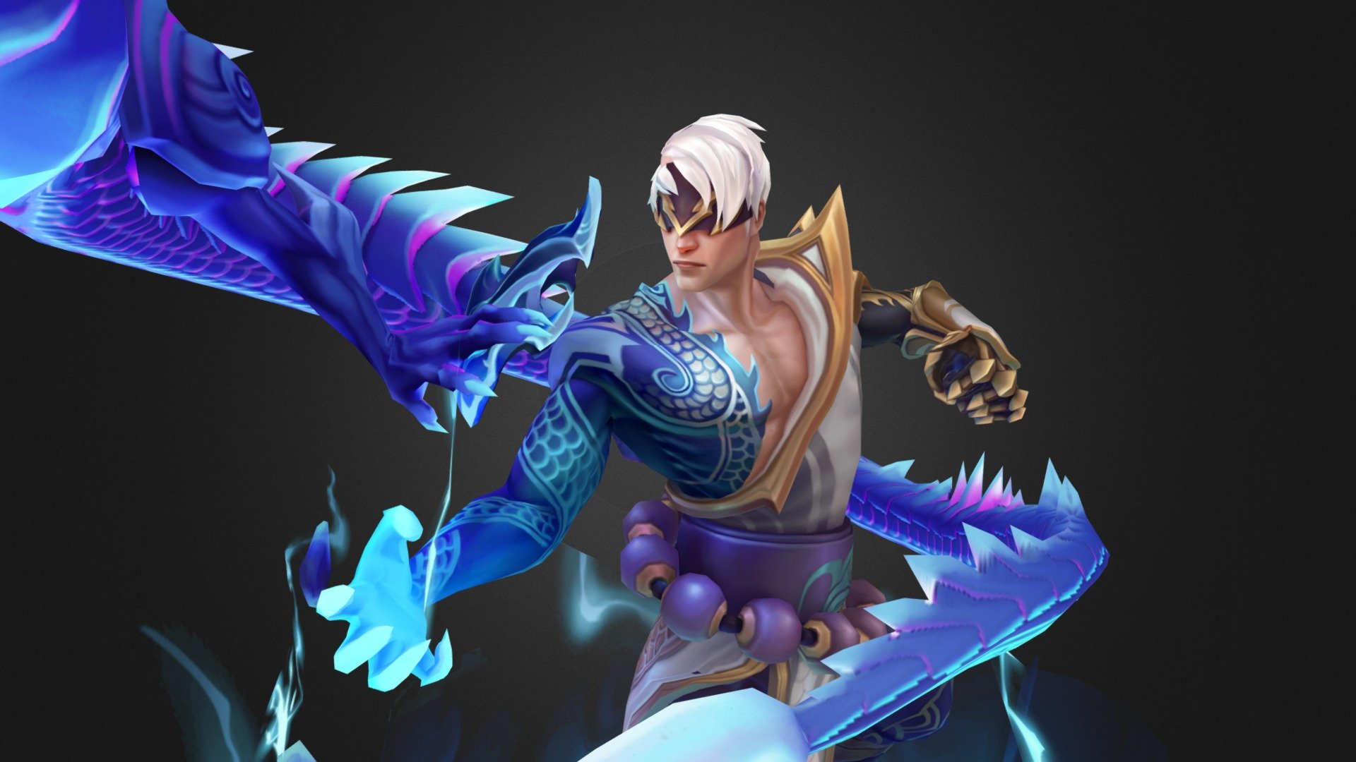 Storm Dragon Leesin 3d model