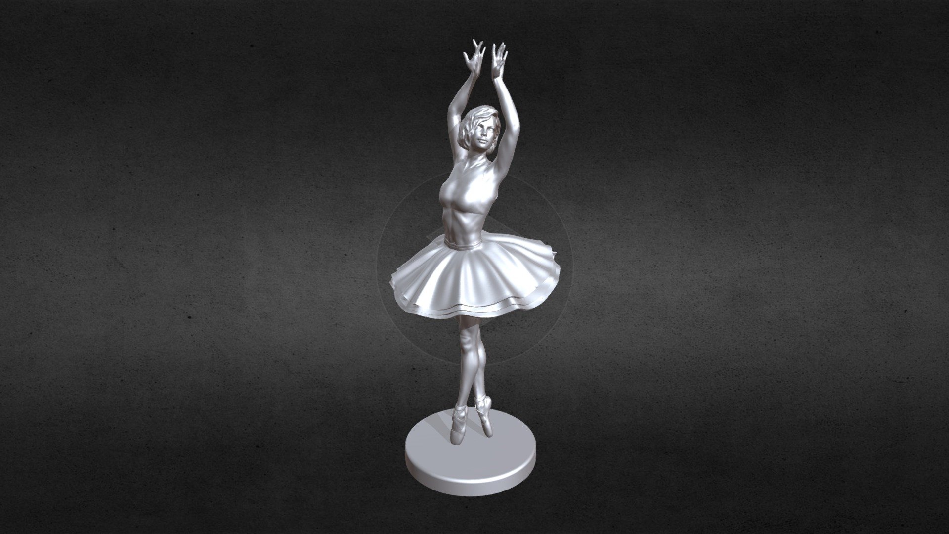 3D Printable Ballerina 5 3d model