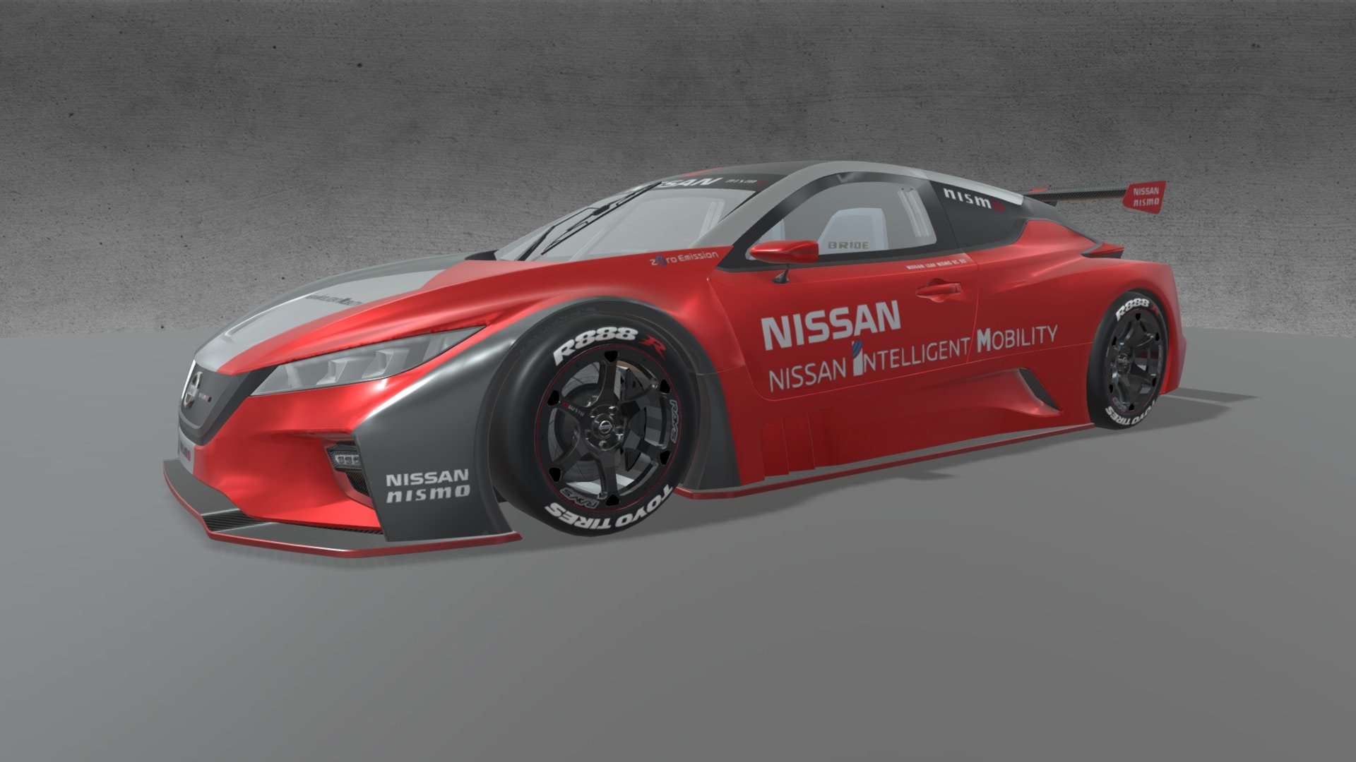 Nissan leaf Nismo RC 3d model