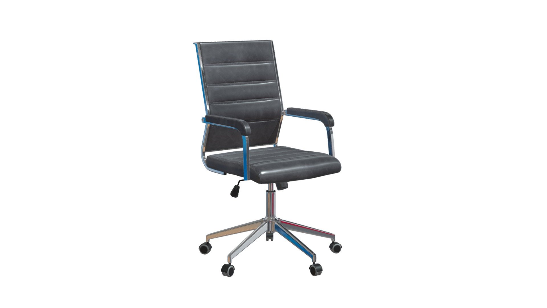 Liderato Office Chair Gray 3d model