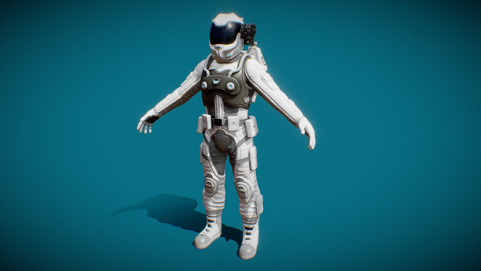 Astronaut 3d model