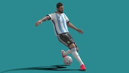 3D Print Lionel Messi Argentina