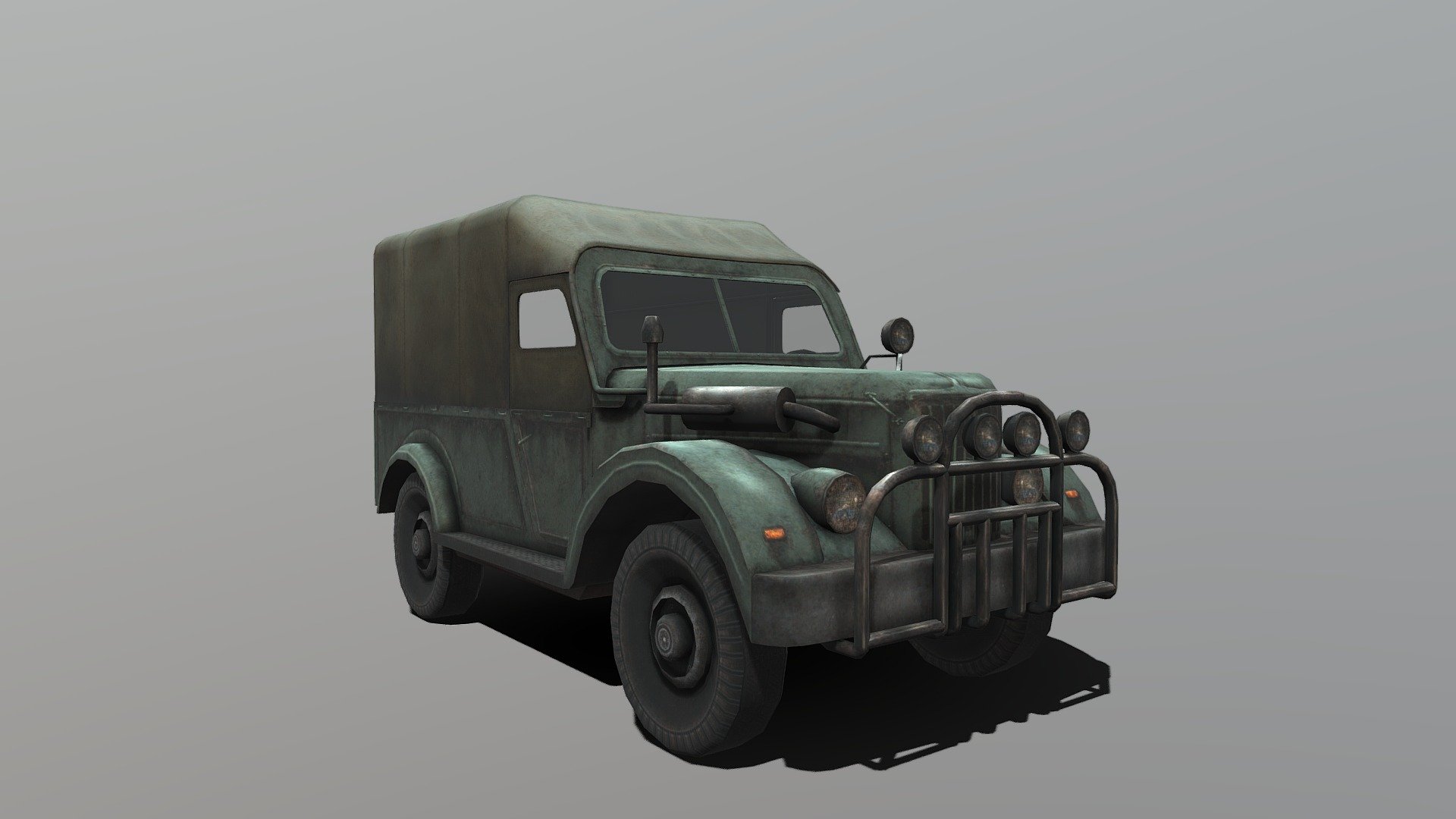 GAZ-69 3d model