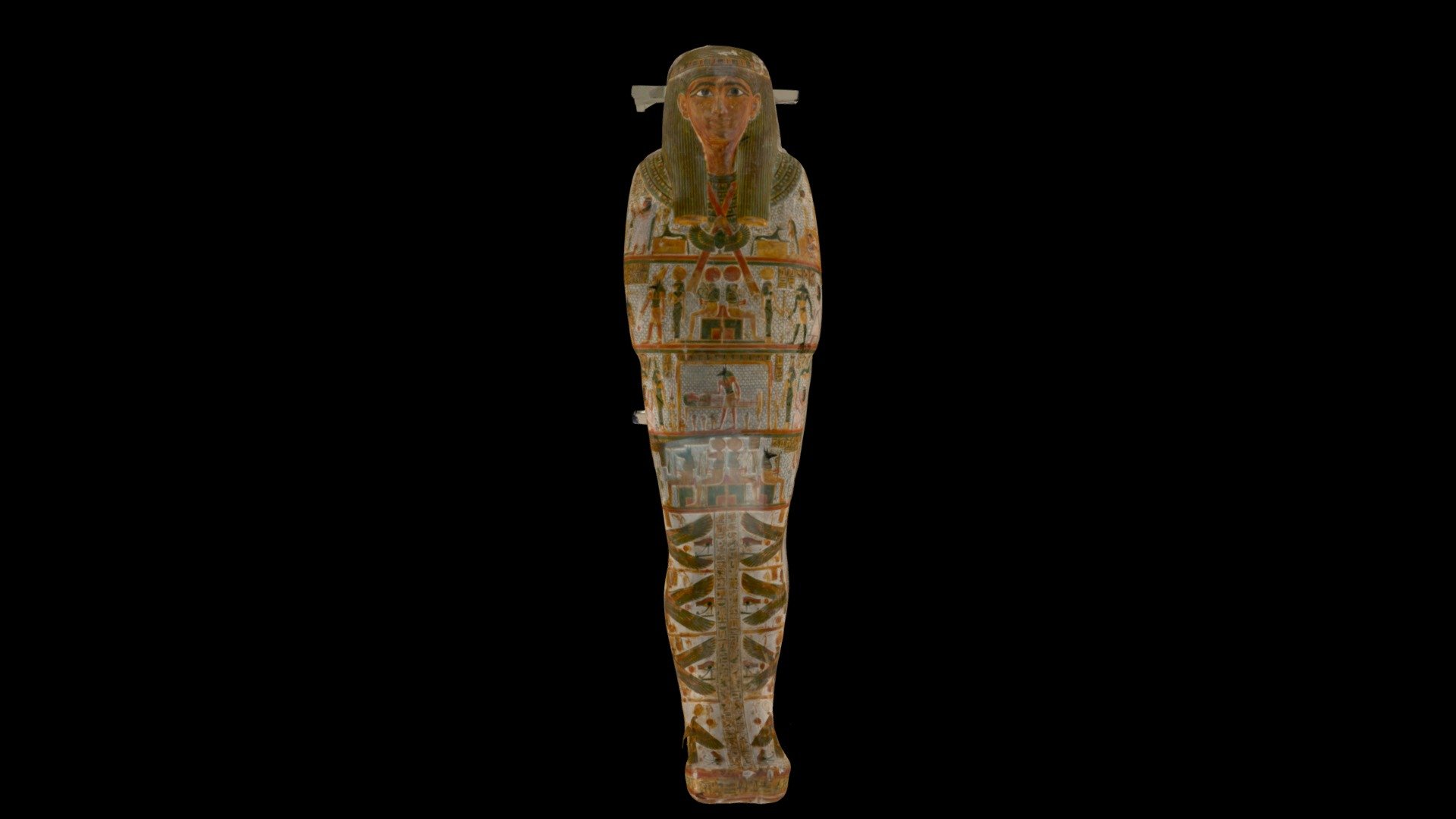 Coffin of Padimut (preliminary scan) 3d model