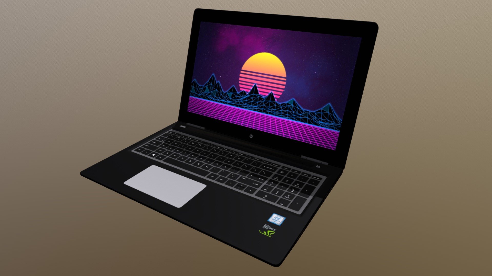 Laptop 3d model