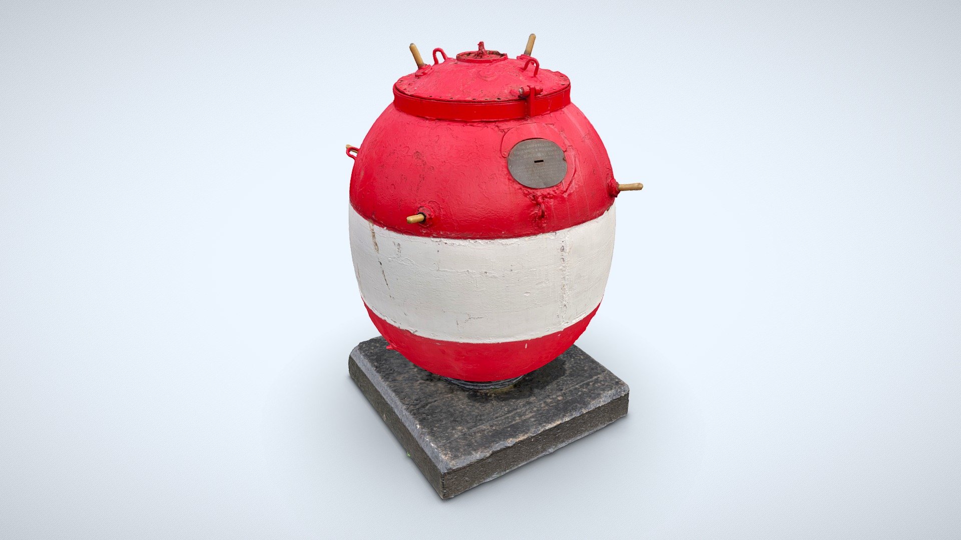 Sea Mine | Scarborough Harbour 3d model