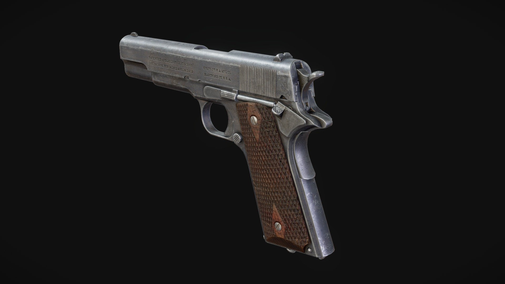 Colt 1911 3d model