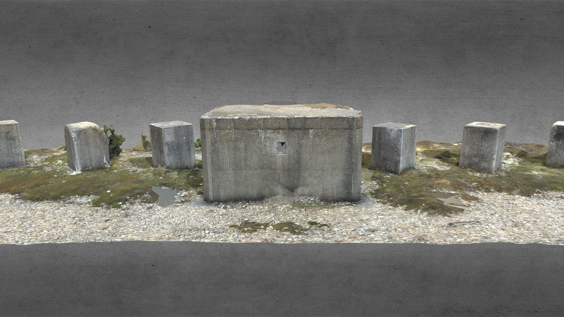 Pillbox 3d model