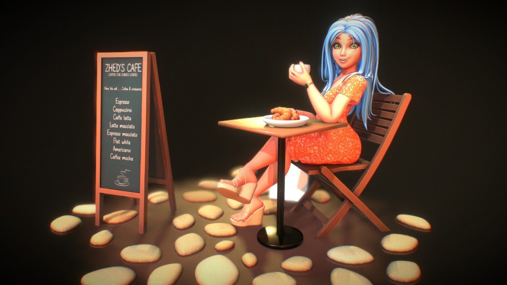 Lola Lux 3d model