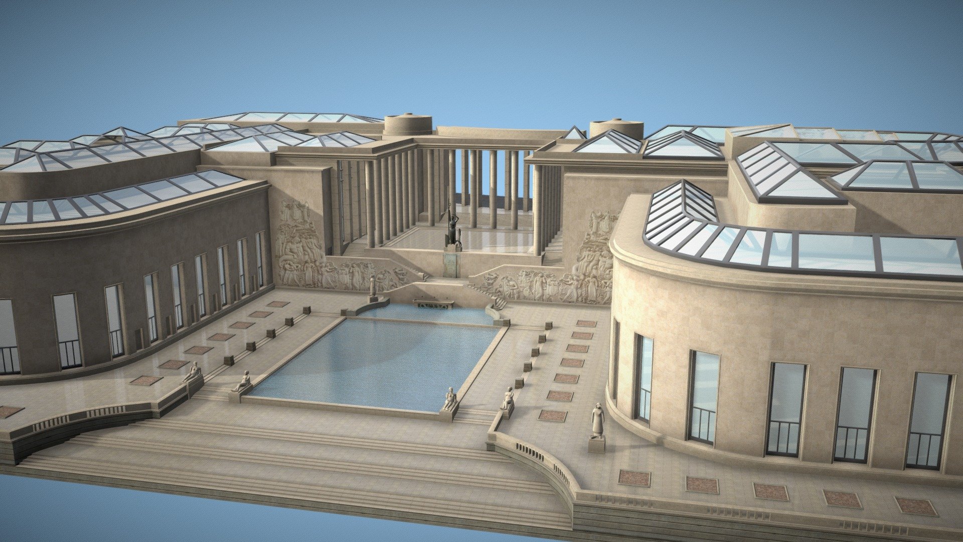 Palais de Tokyo 3d model