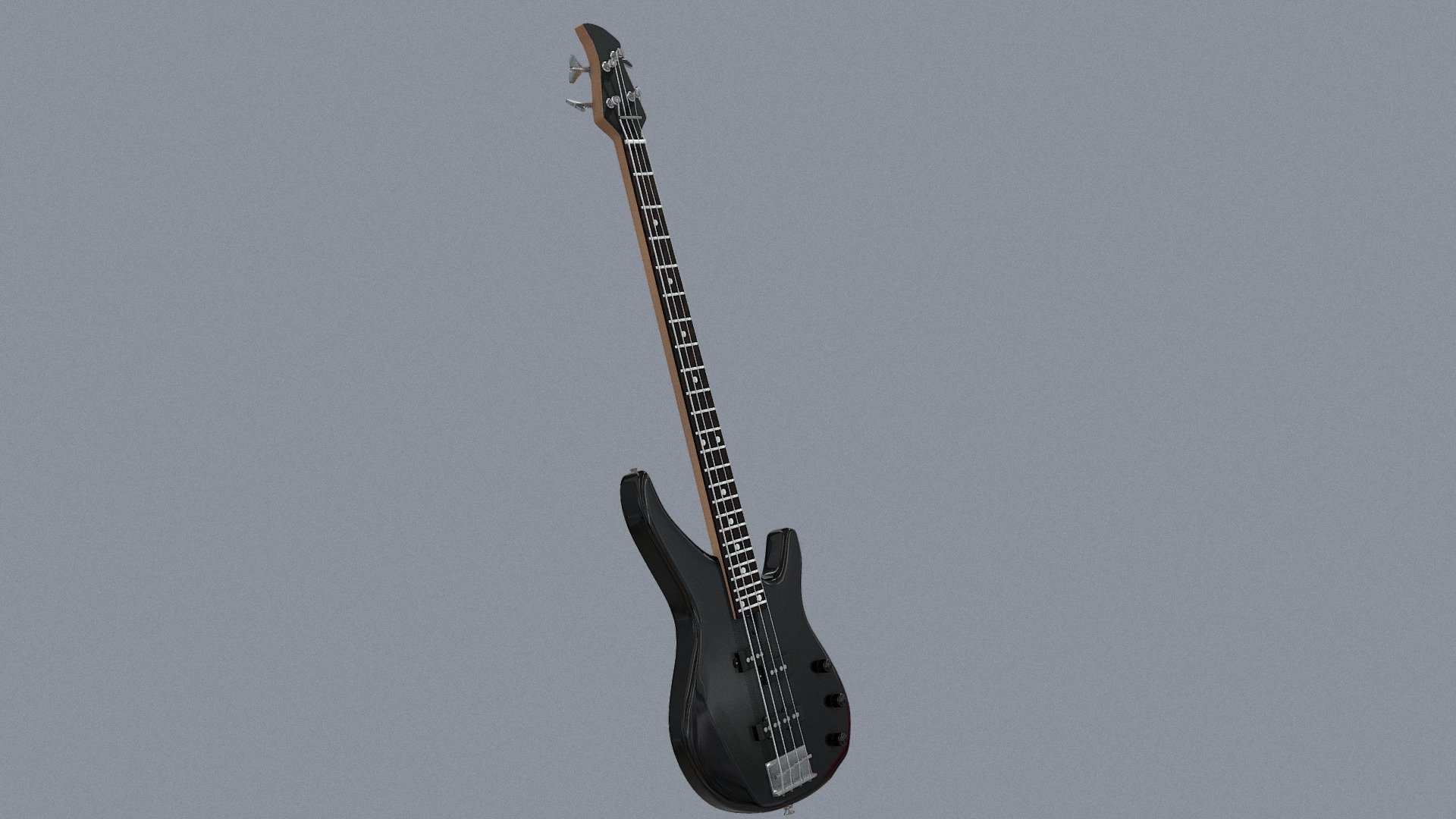 Bass Guitar 3d model