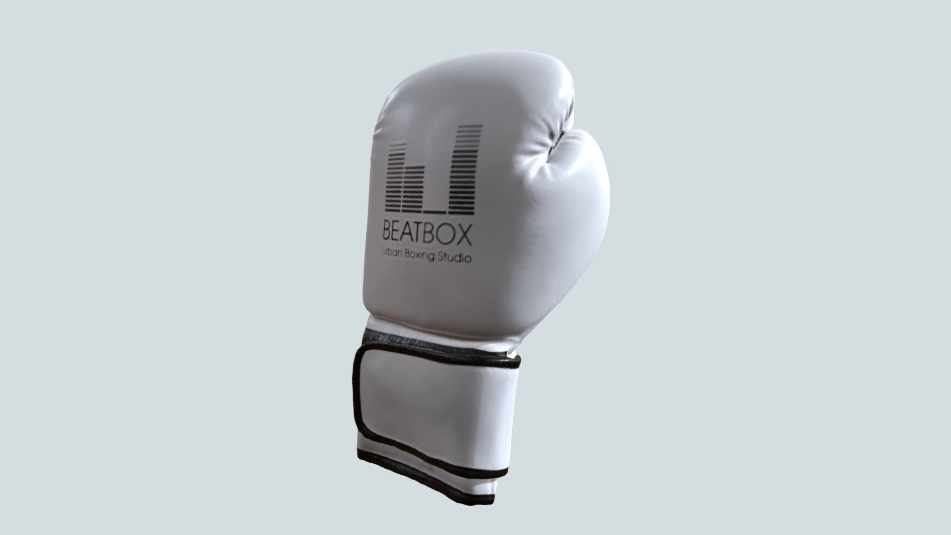 Beatbox boxing glove 3d model