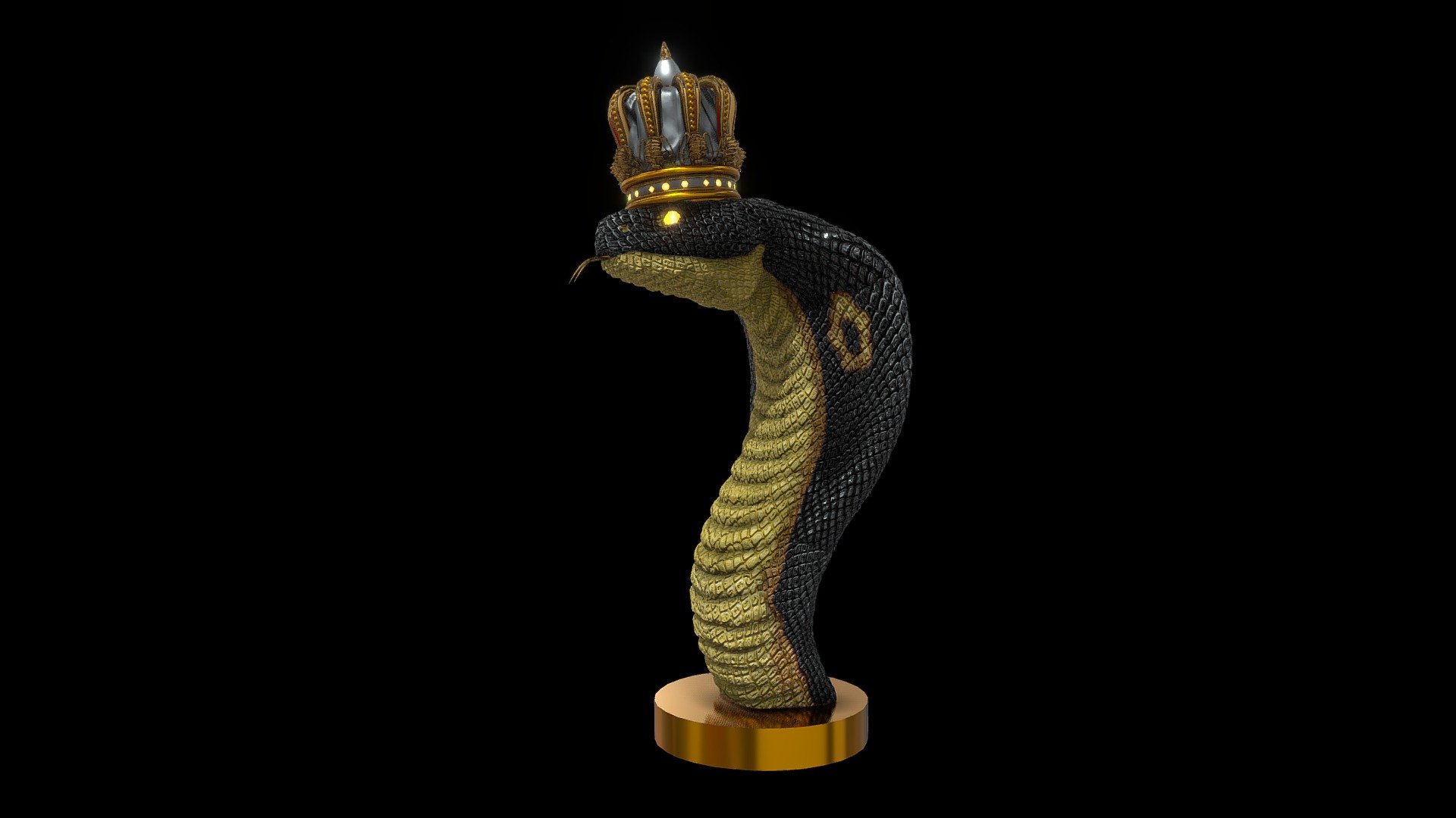 King Cobra 3d model