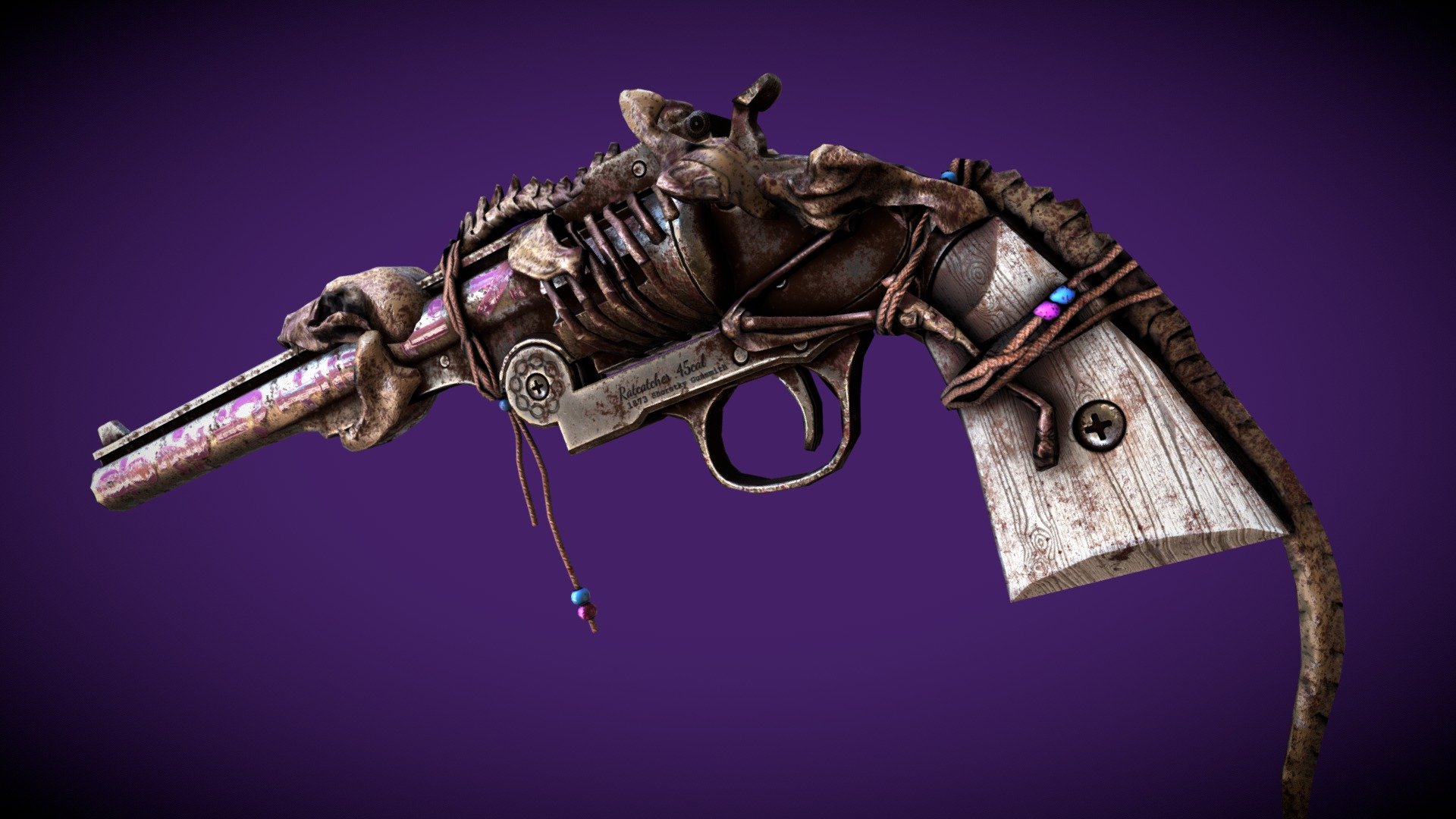 Ratcatcher Revolver 3d model