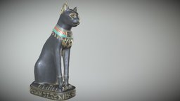 Egyptian Cat Statue