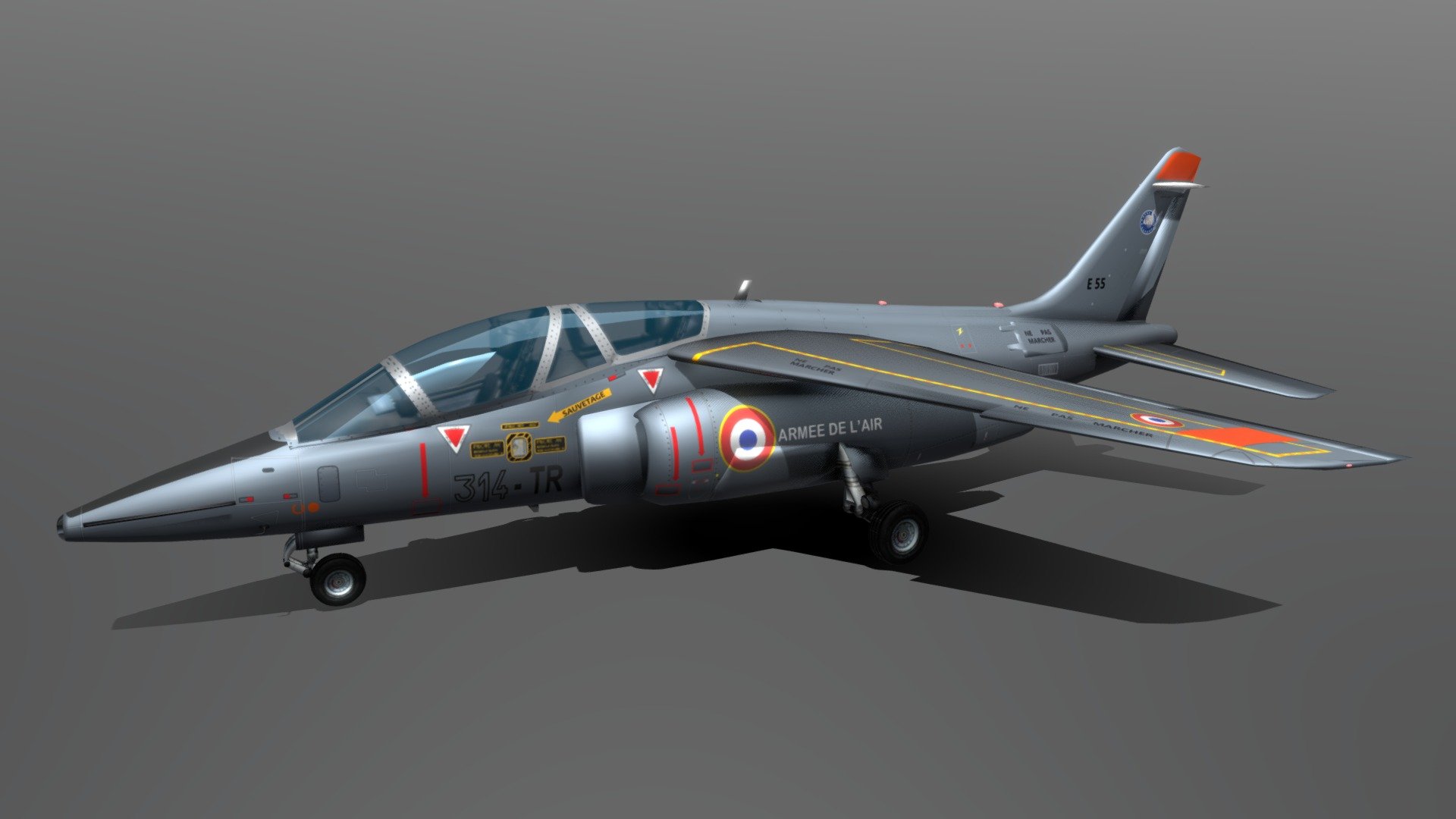 AlphaJet 3d model