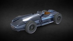 Mercedes benz W196 Print model