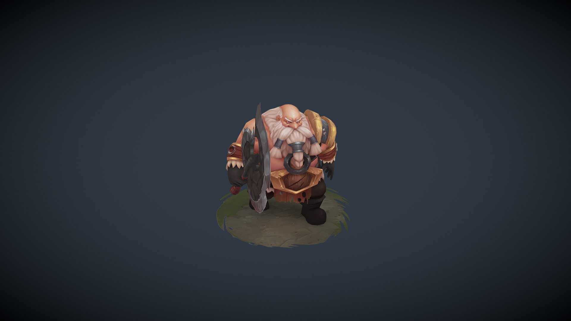 Dwarf 3d model