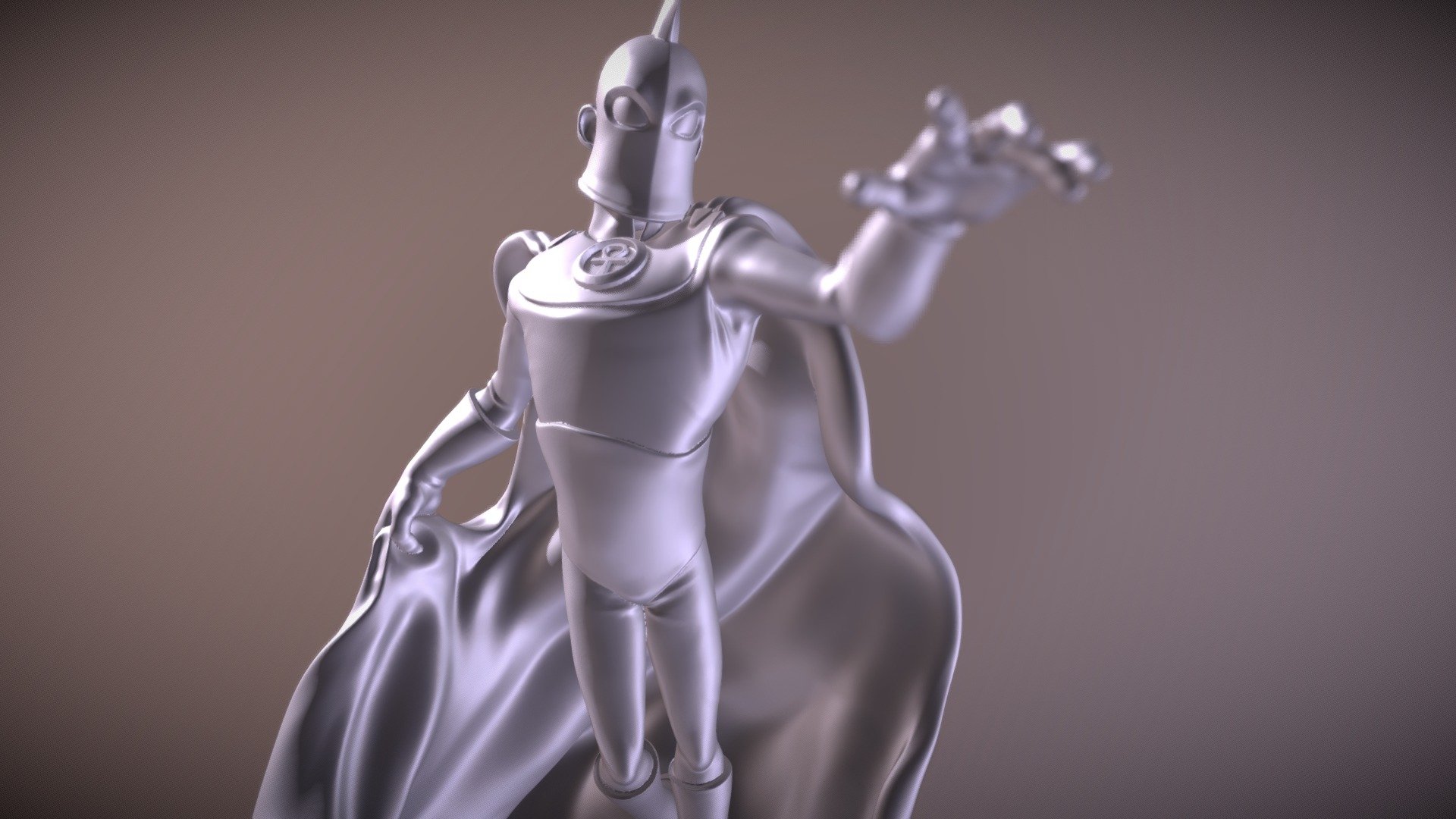 Cartoon DR. Fate 3d print 3d model