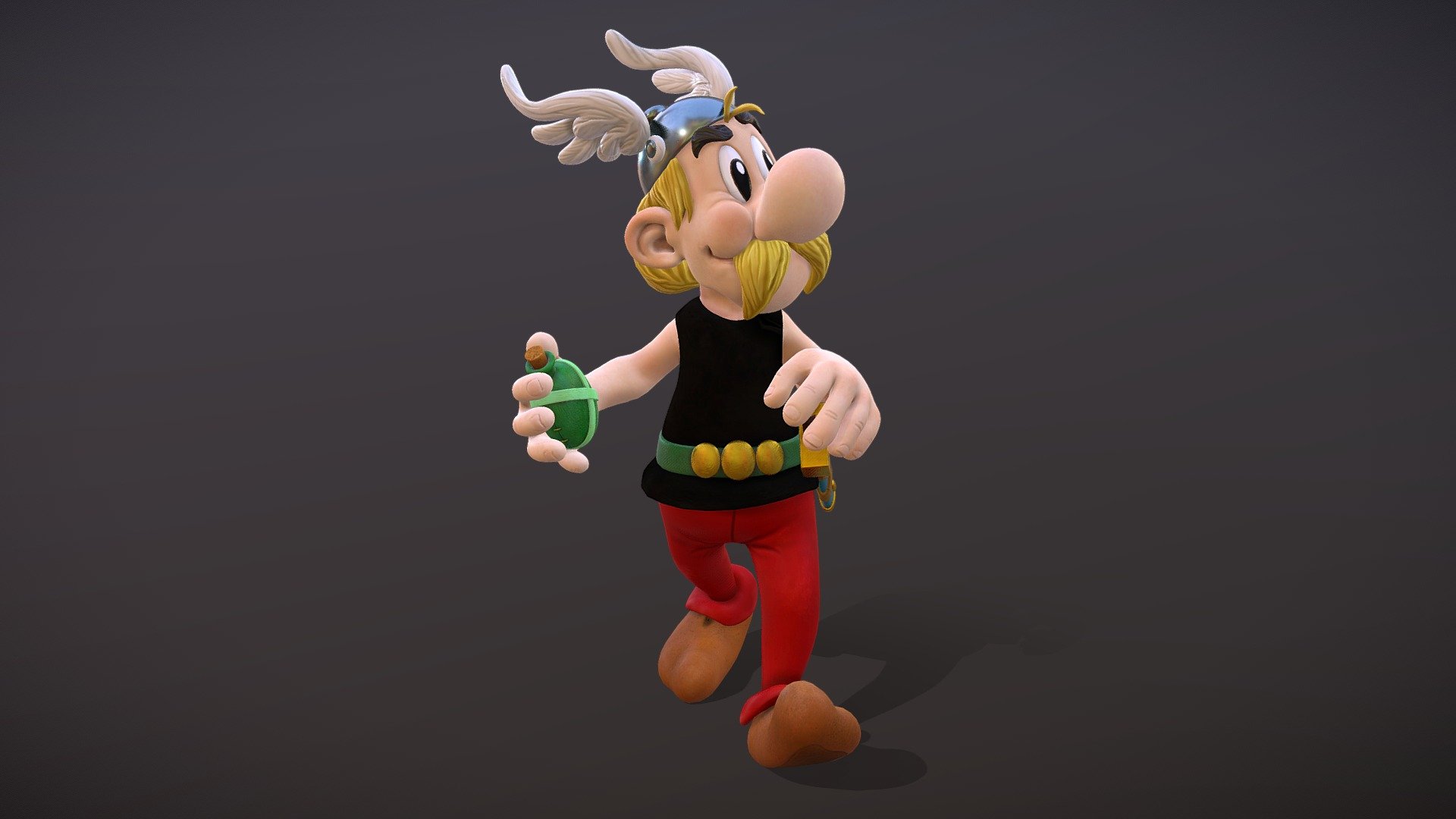 Asterix the Gaul 3d model